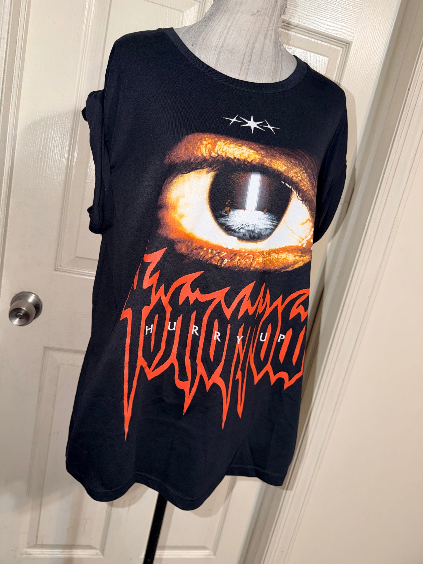 The Weeknd Oversized Distressed Tee