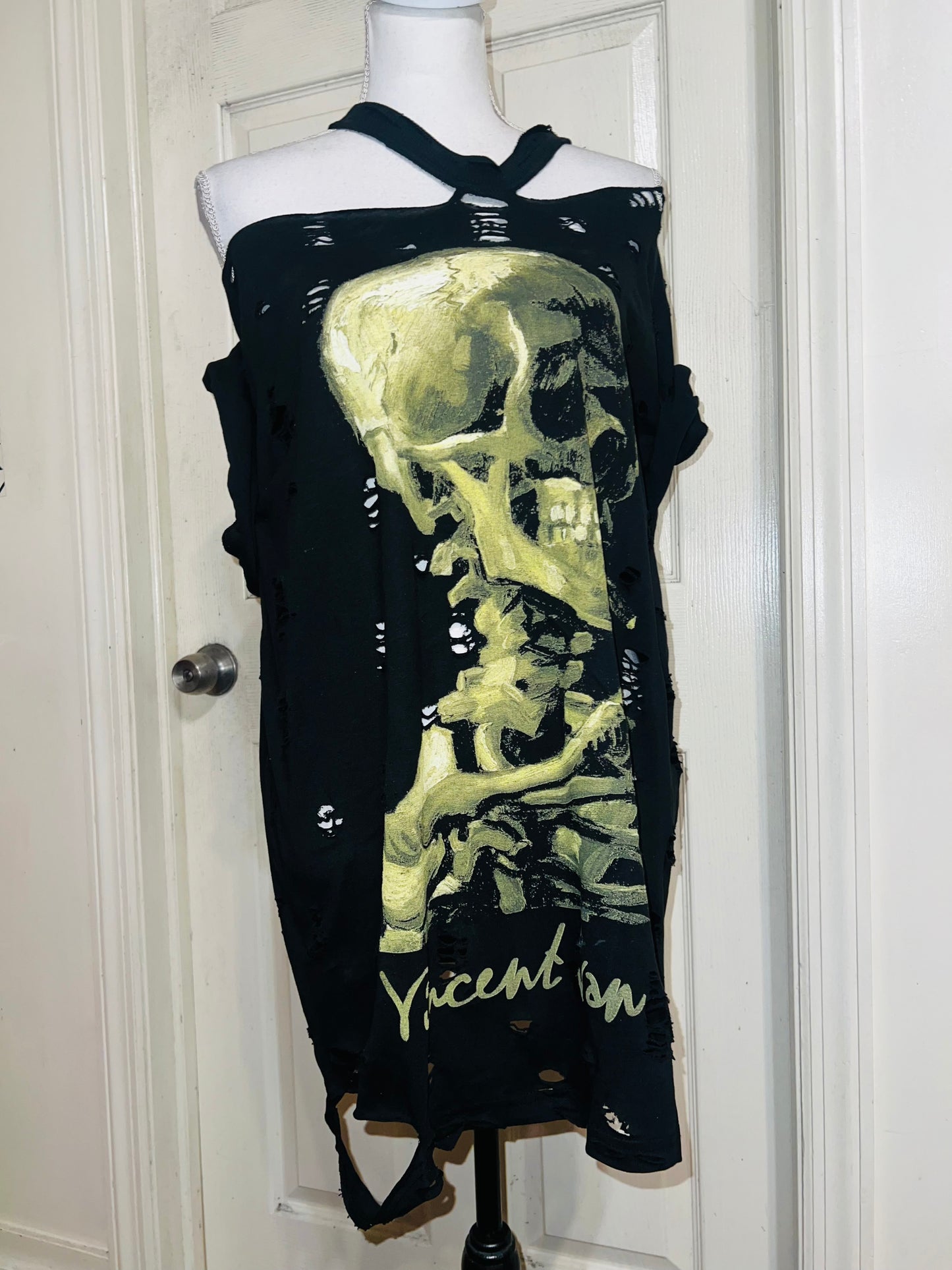 Vincent Van Gogh Oversized Distresed Tee (read description)