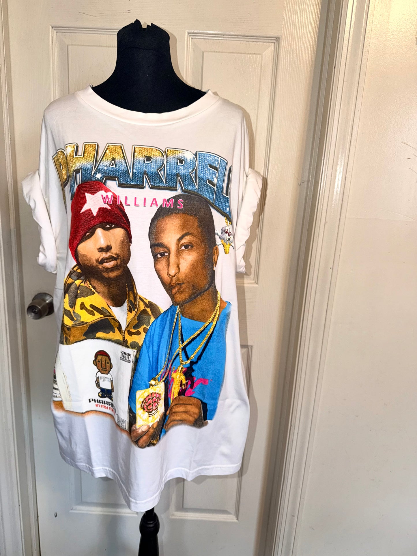 Pharrell Williams Double Sided Oversized Tee