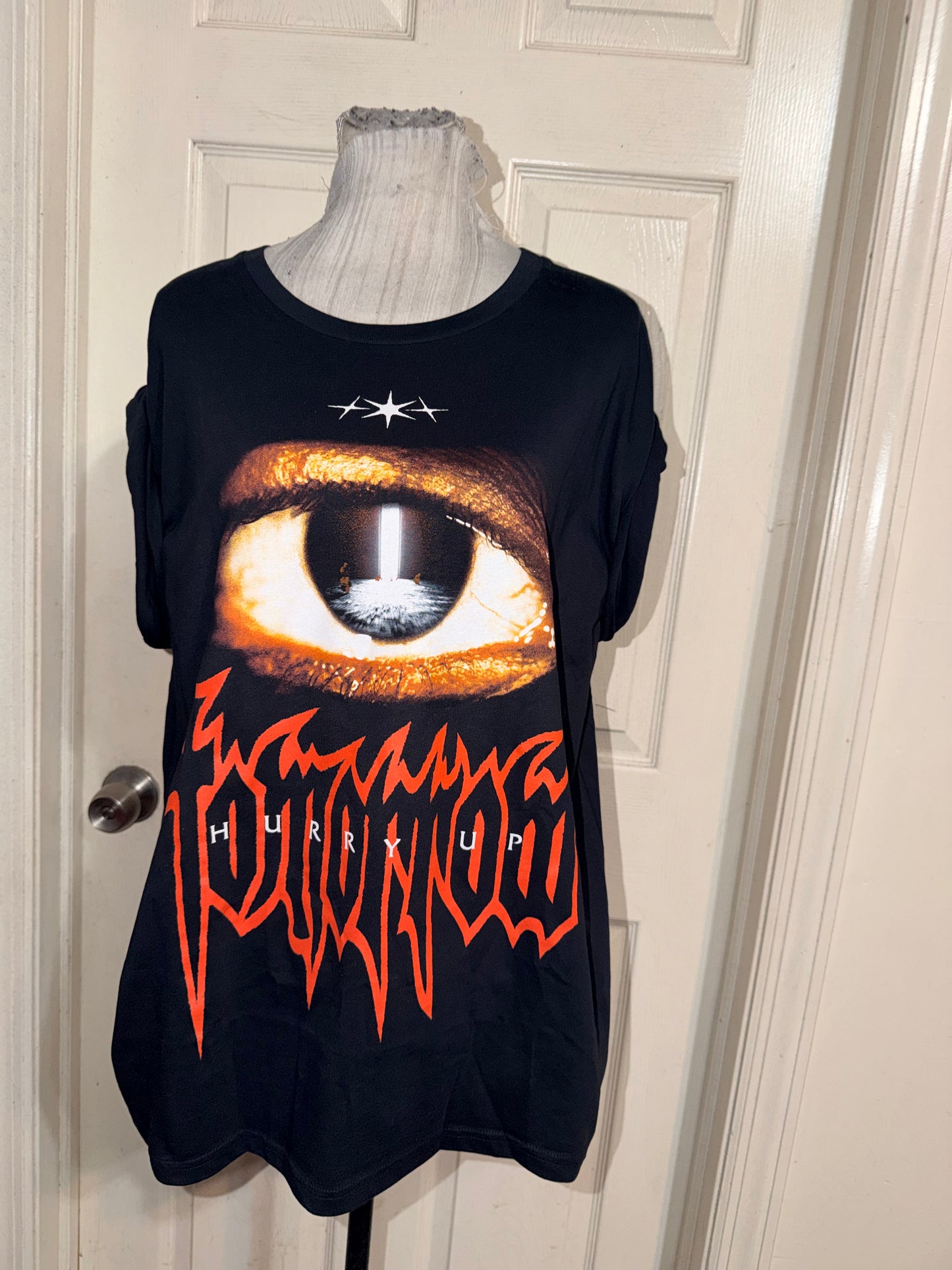 The Weeknd Oversized Distressed Tee