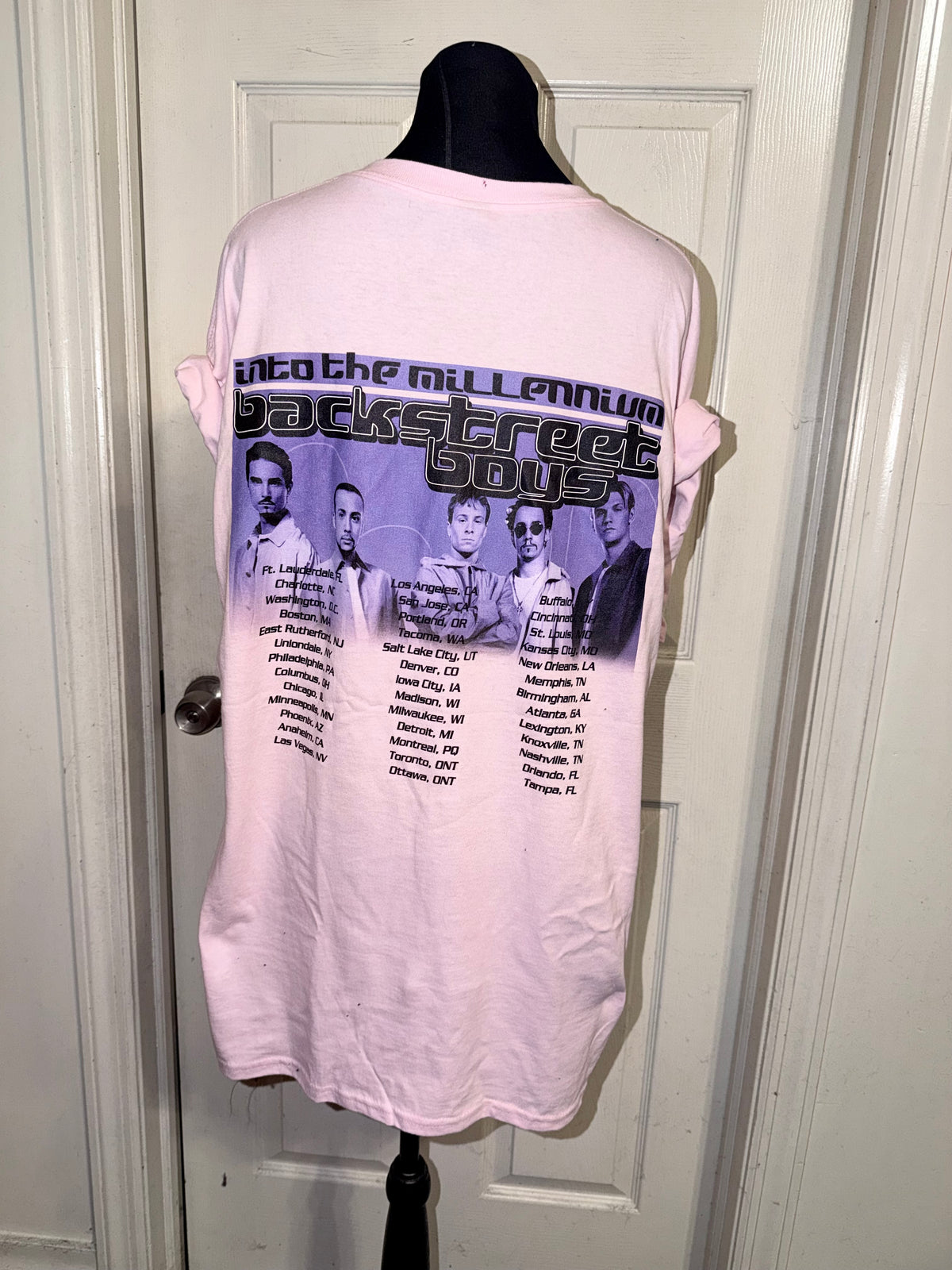 Backstreet Boys Double Sided Oversized Tee