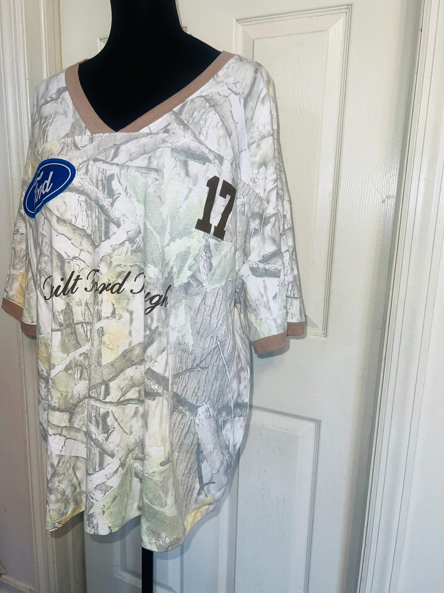 Ford Oversized Distressed Jersey Tee