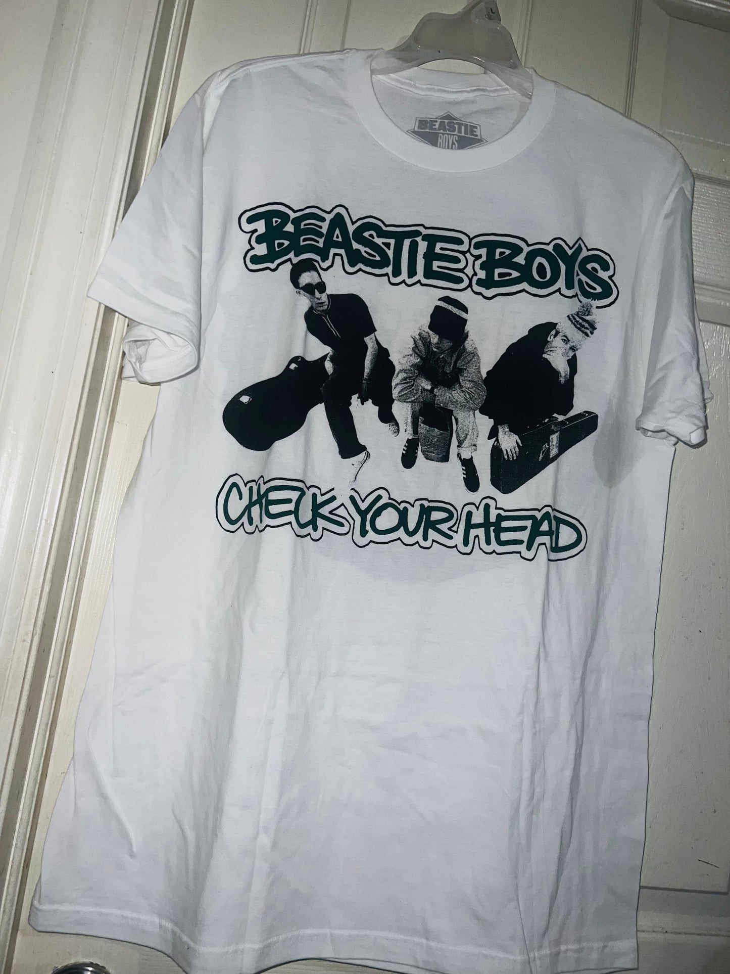 Beastie Boys Double Sided Oversized Distressed Tee