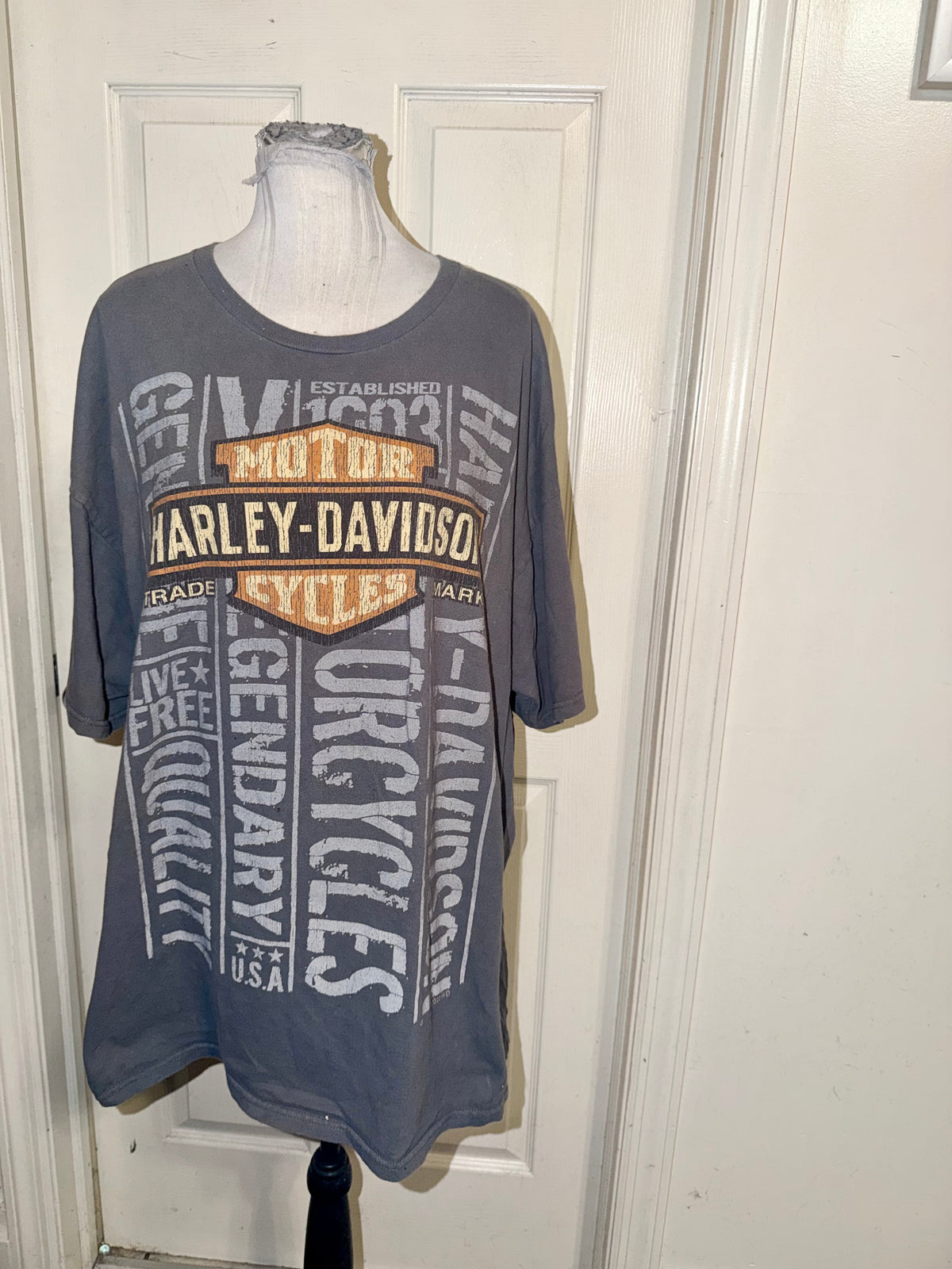 Harley Davidson Vintage Double Sided Tee