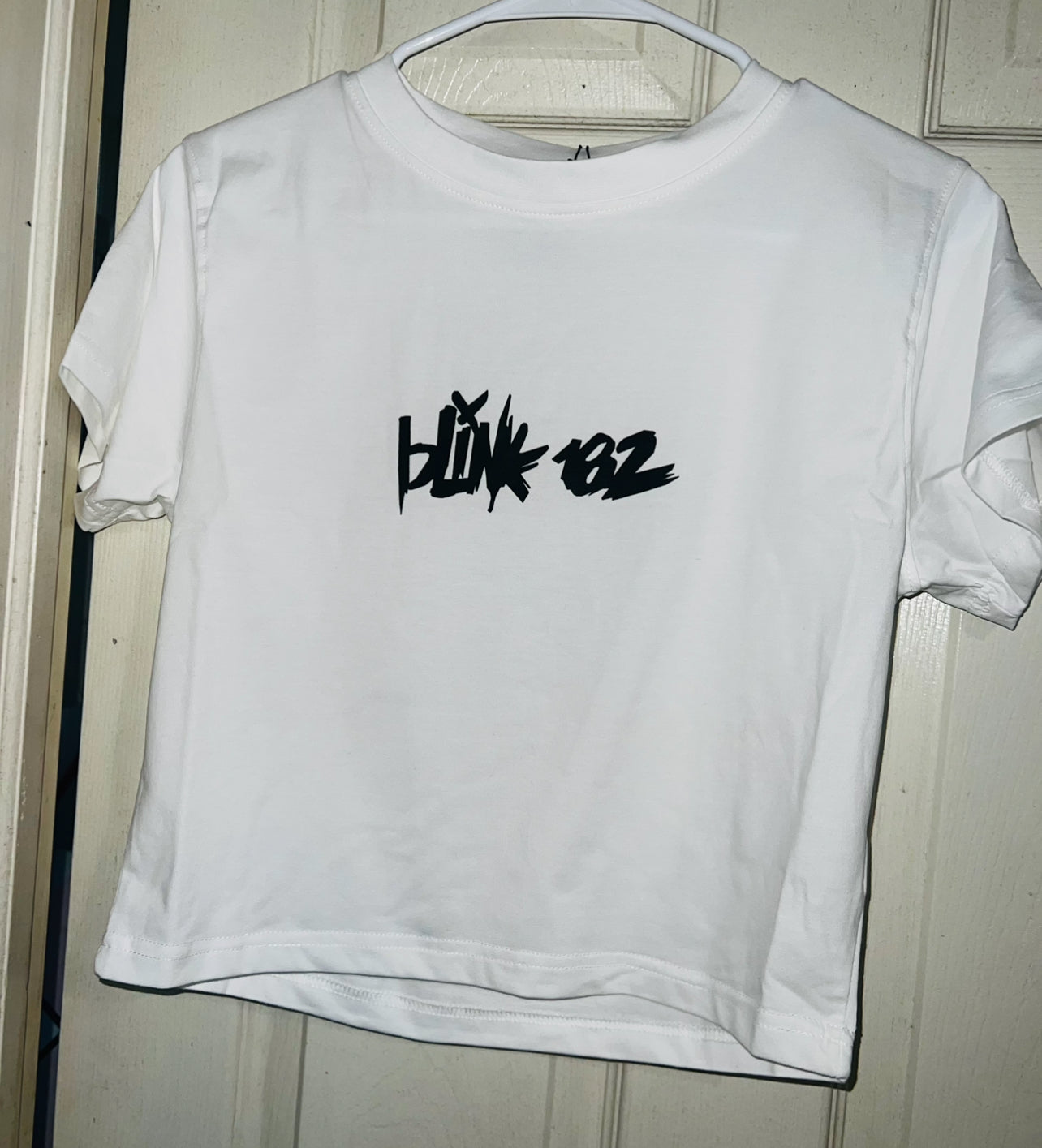 Blink 182 Baby Tees (black and white)