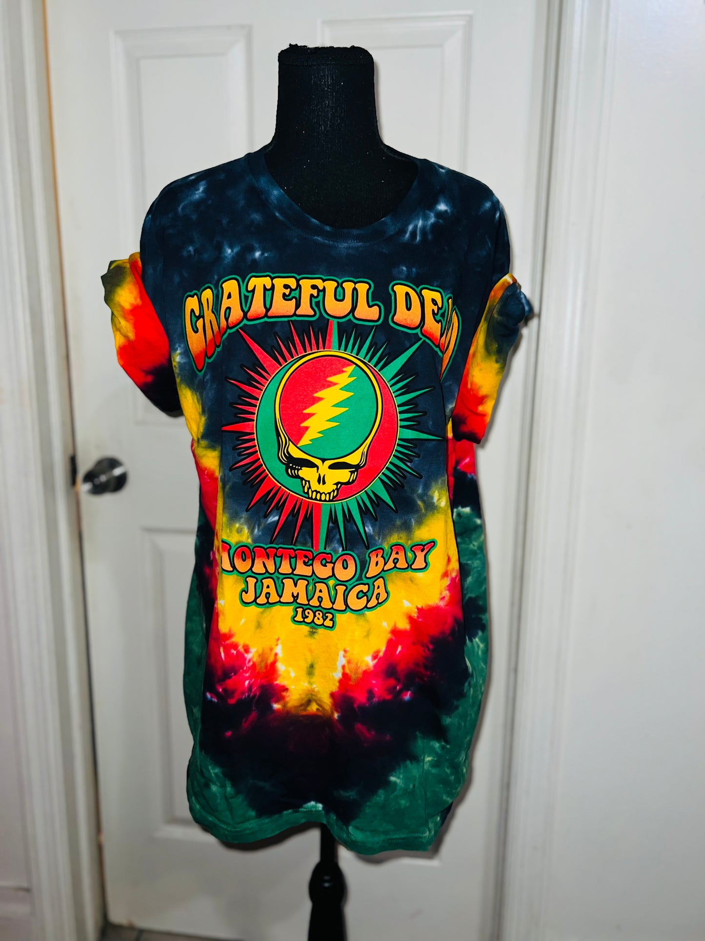 The Grateful Dead Jamaica Oversized Distressed Tee