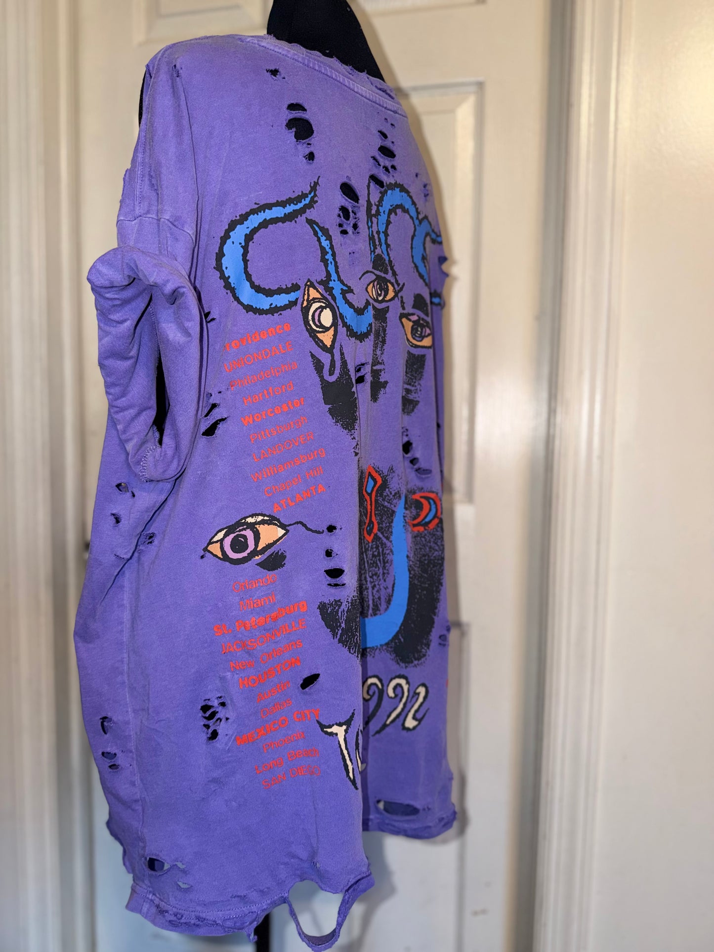 The Cure Double Sided Oversized Tee