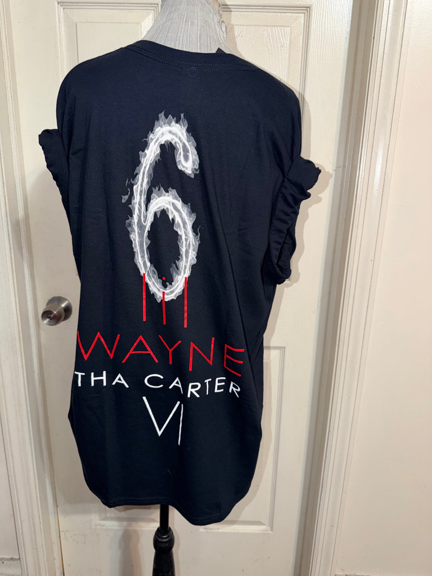 Lil Wayne Double Sided Oversized Distressed Tee