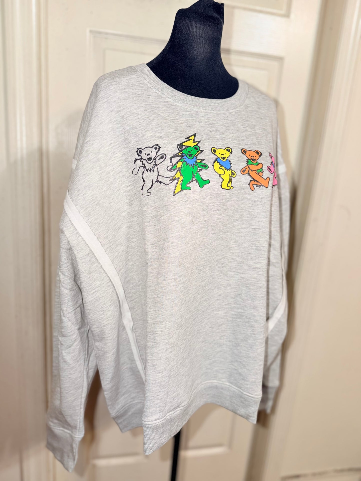 Grateful Dead Oversized Distressed Tee