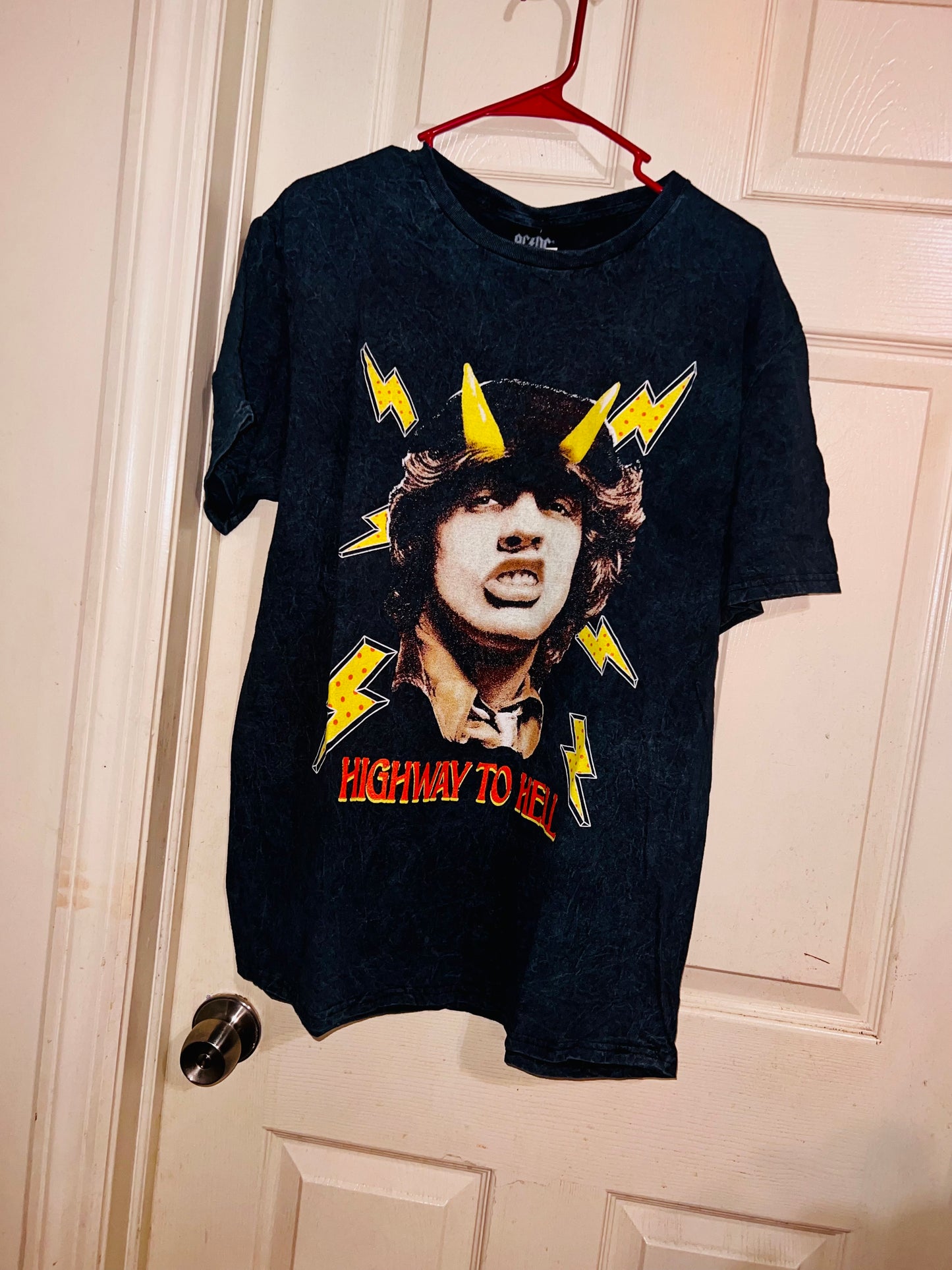 AC/DC Angus Young Highway to Hell Oversized Tee