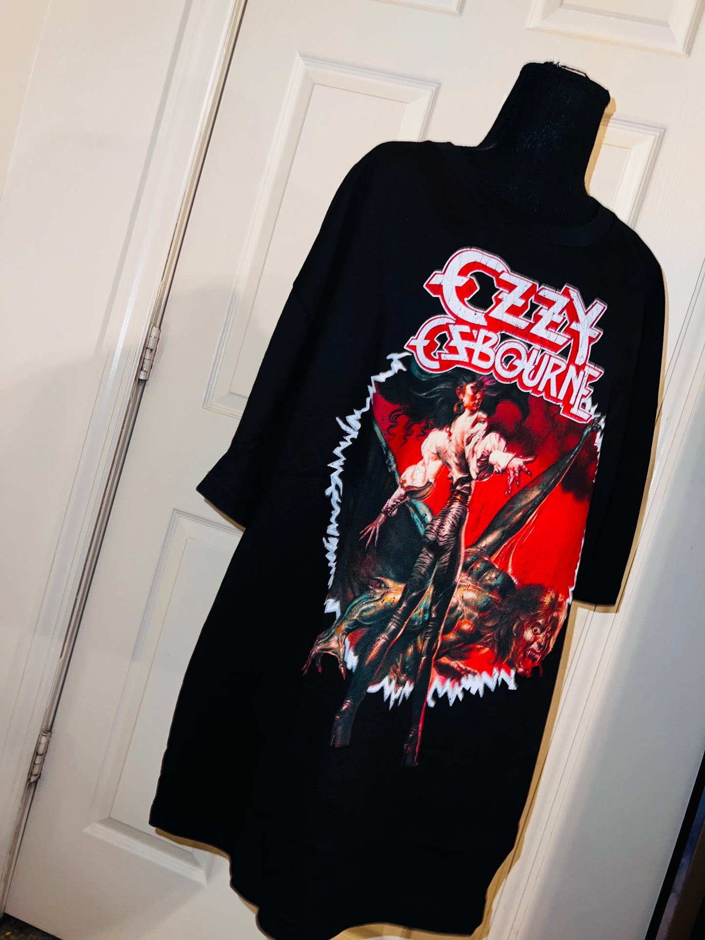 Ozzy Osbourne Oversized Distressed Tee