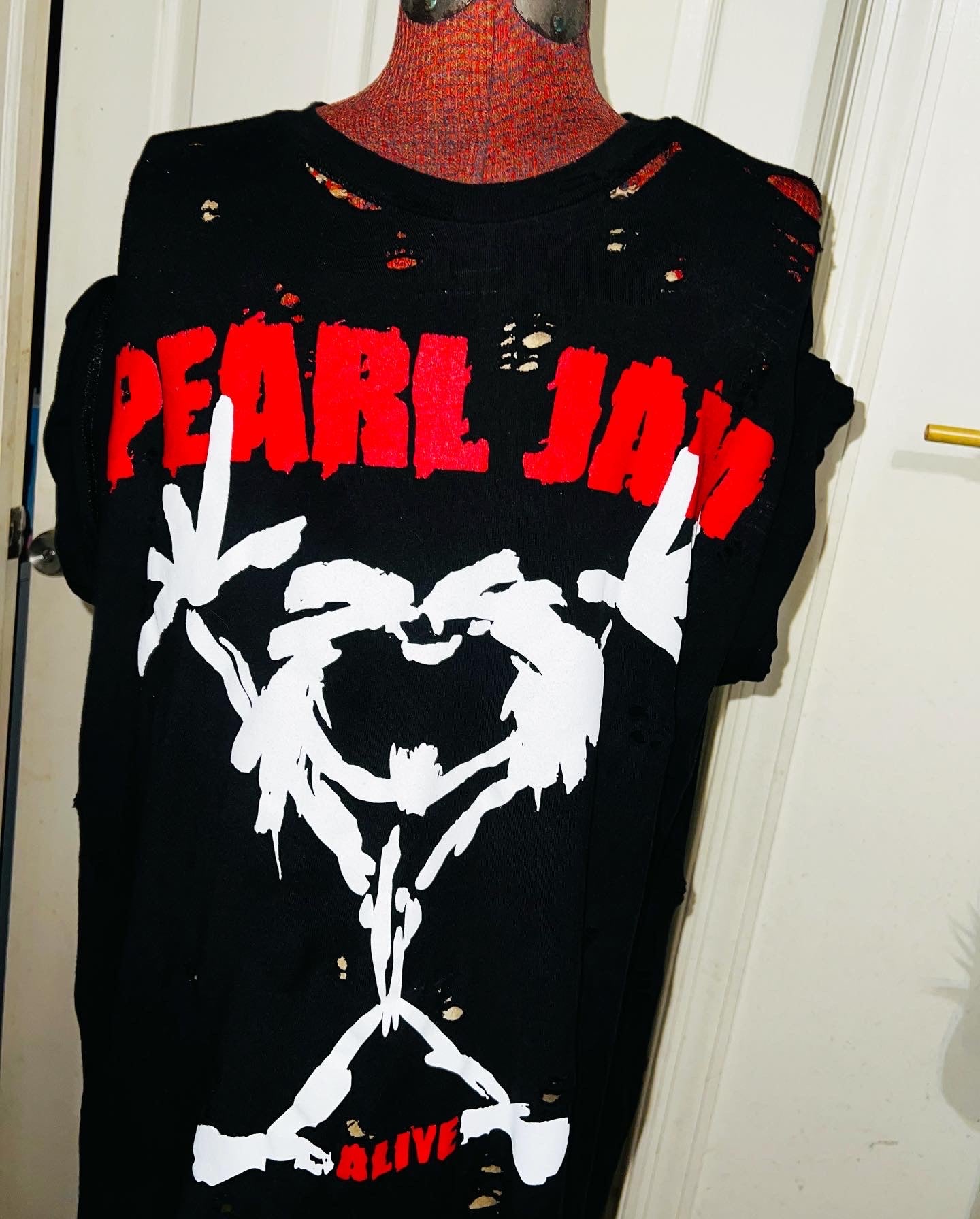 Pearl Jam Double Sided Oversized Tee