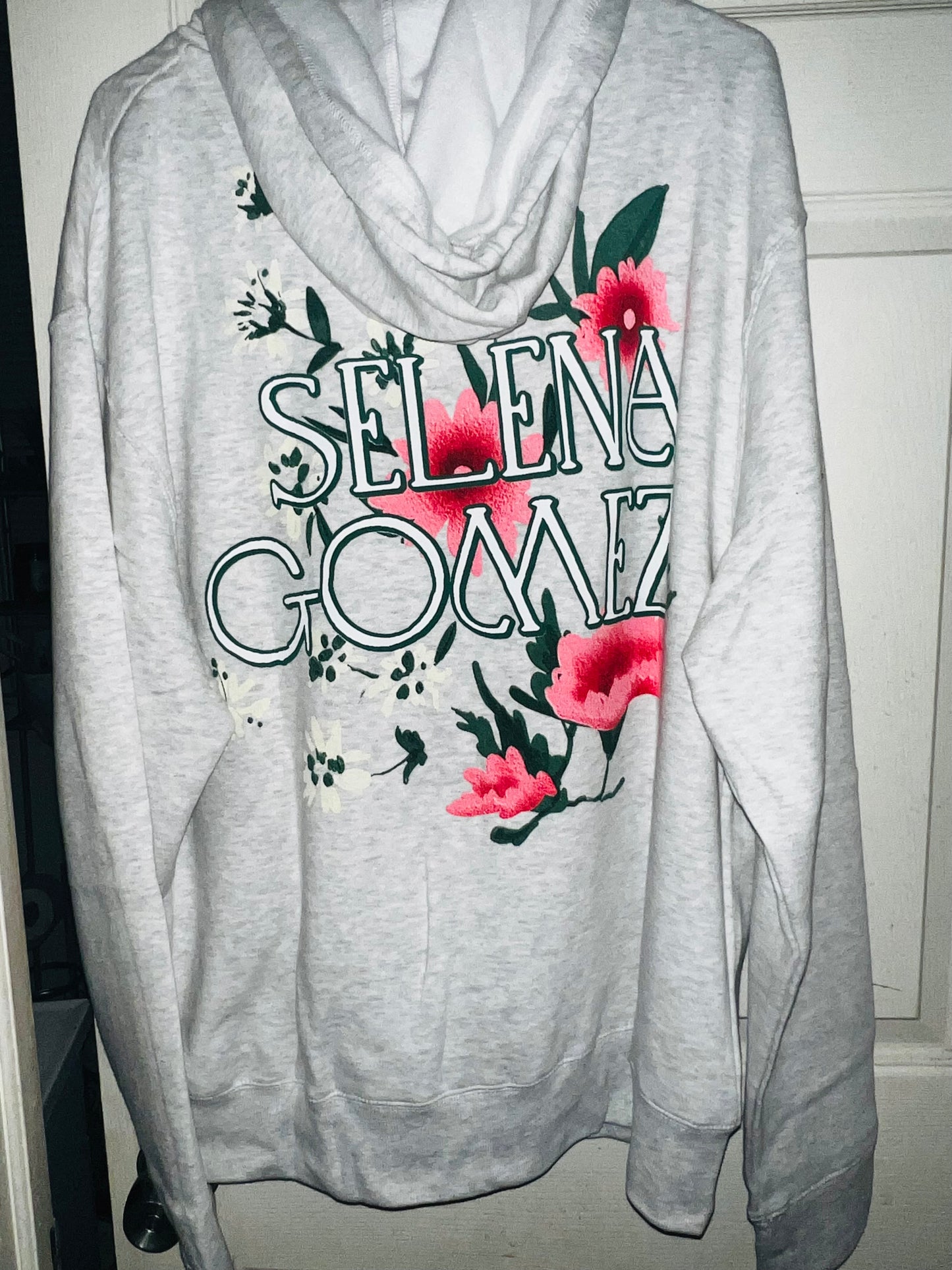 Selena Gomez Zip Up Sweatshirt
