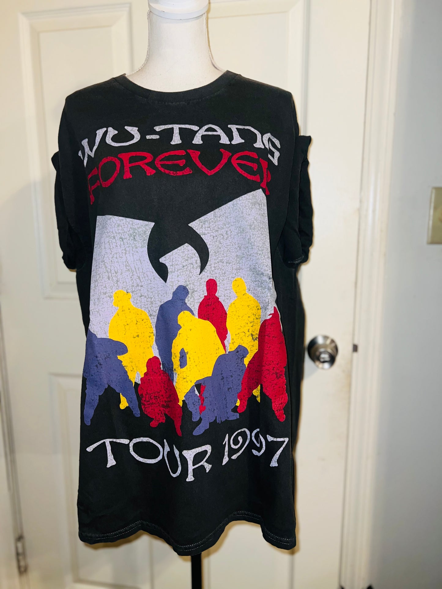 Wu-Tang Clan Oversized Distressed Tee