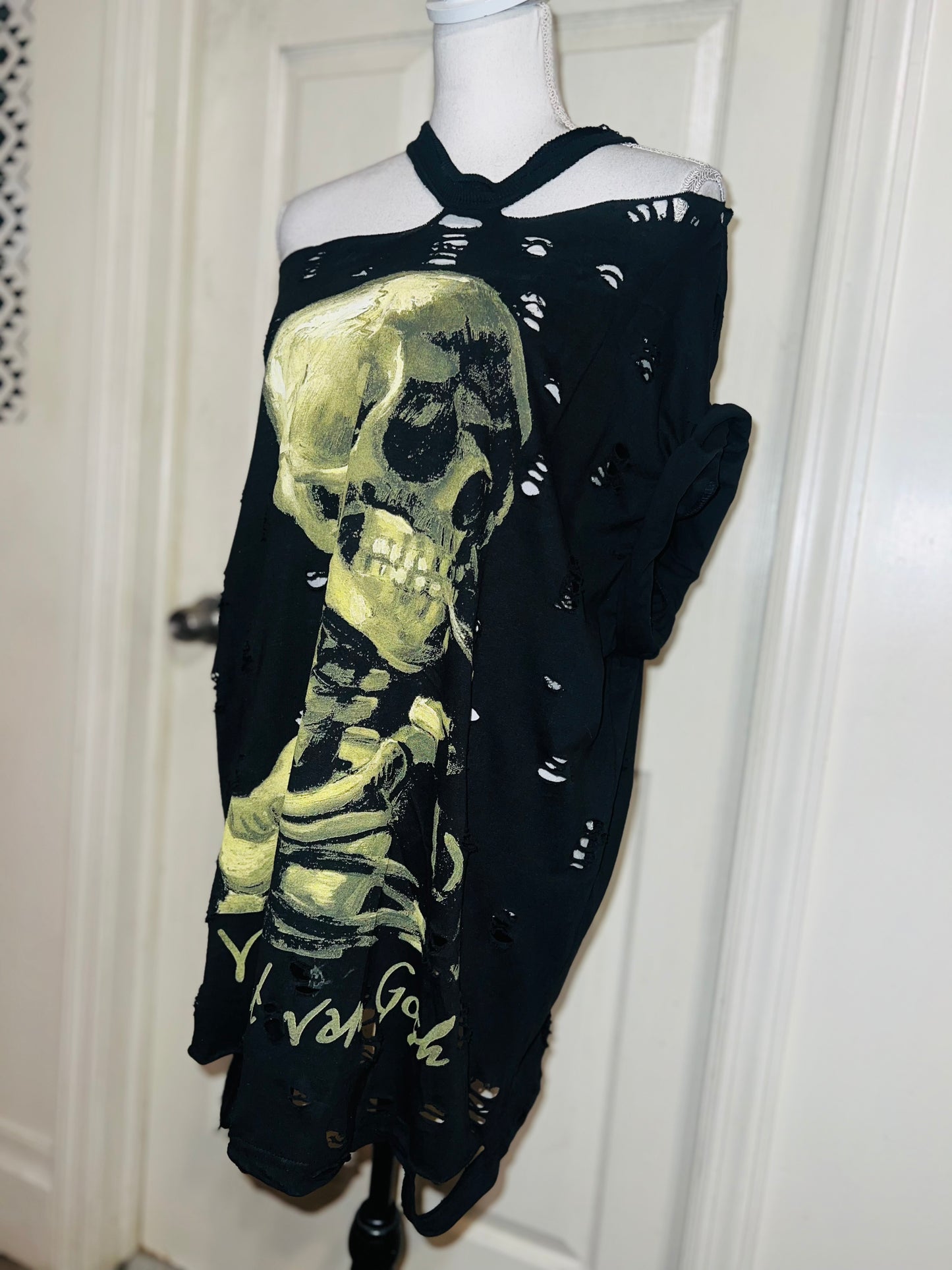 Vincent Van Gogh Oversized Distresed Tee (read description)