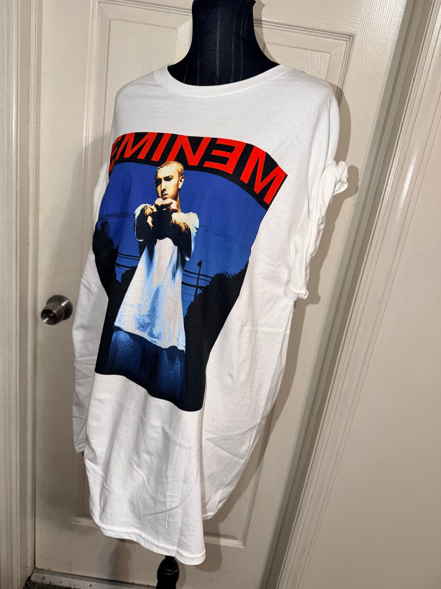 Eminem Oversized Distressed Tee