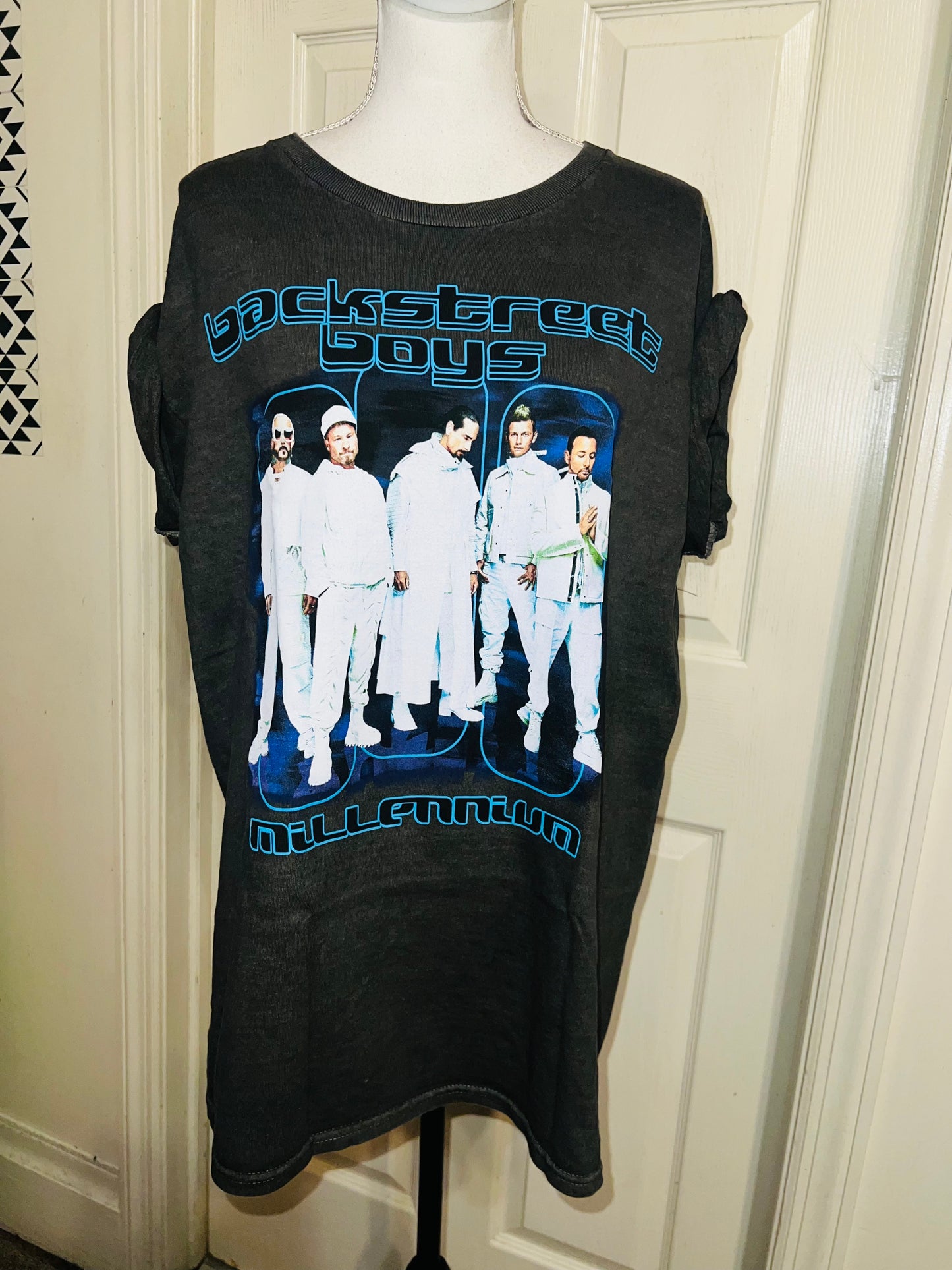 Backstreet Boys Millennium Oversized Distressed Tee