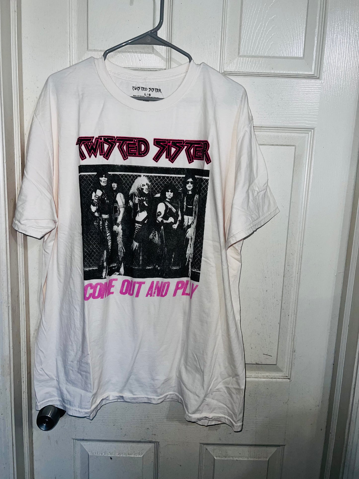 Twisted Sister Oversized Tee