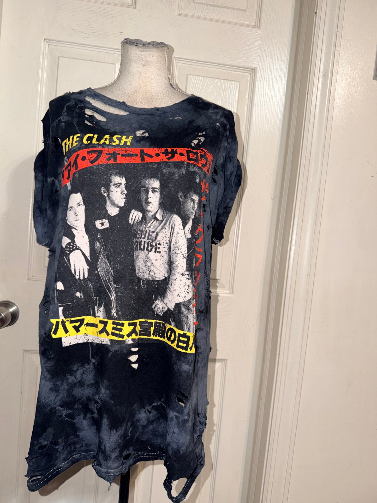 The Clash Distressed Tee