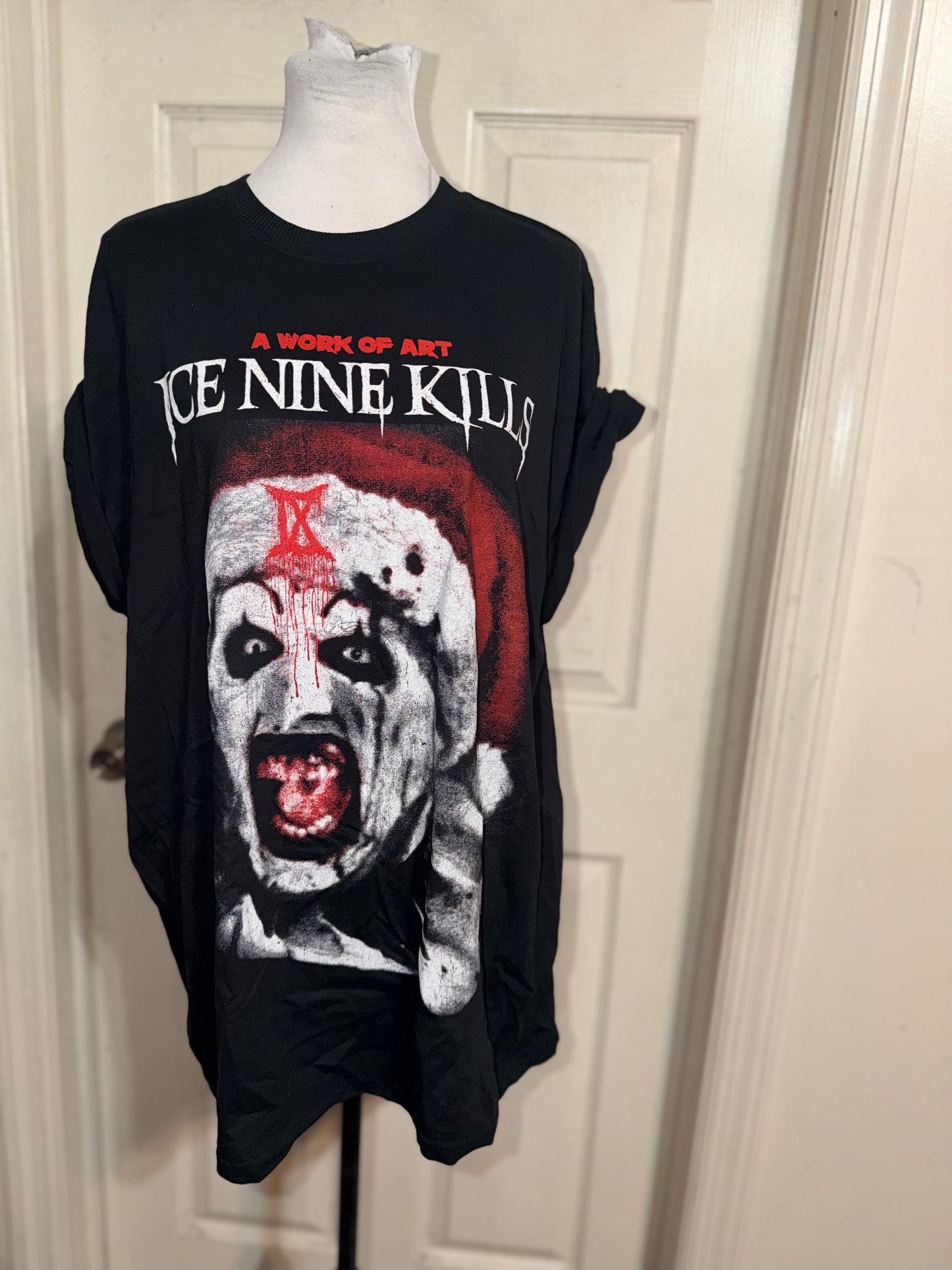 Ice Nine Kills Oversized Distressed Tee