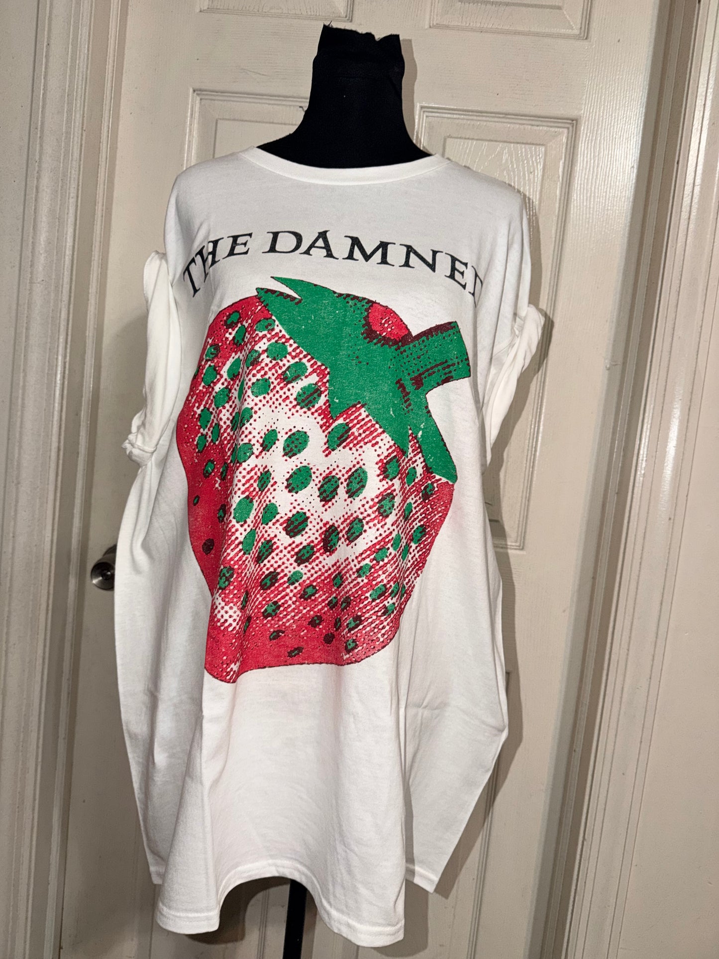 The Damned Oversized Distressed Tee