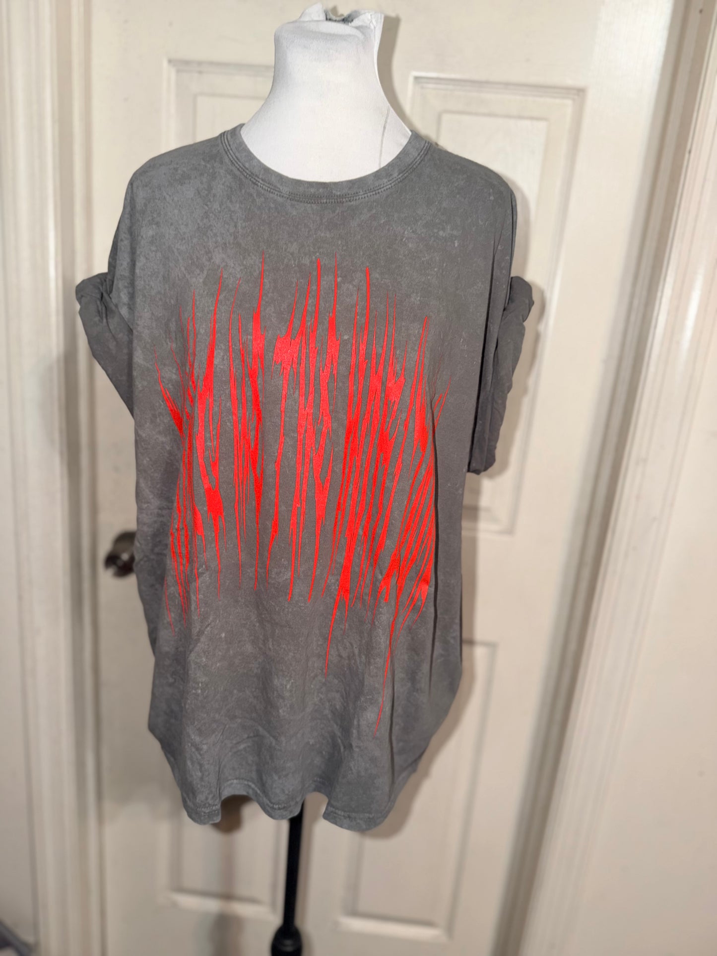 Bring Me the Horizon Double Sided Oversized Distressed Tee