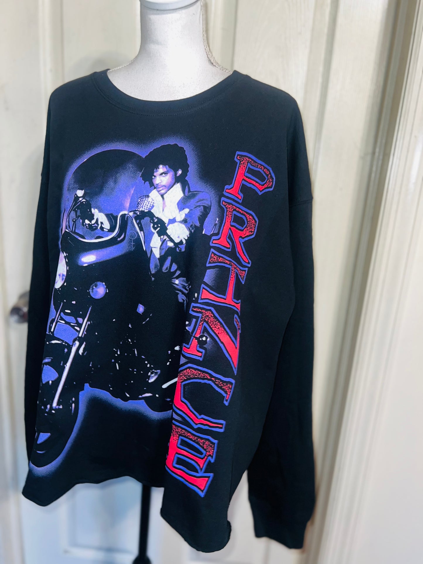 Prince Oversized Distressed Sweatshirt