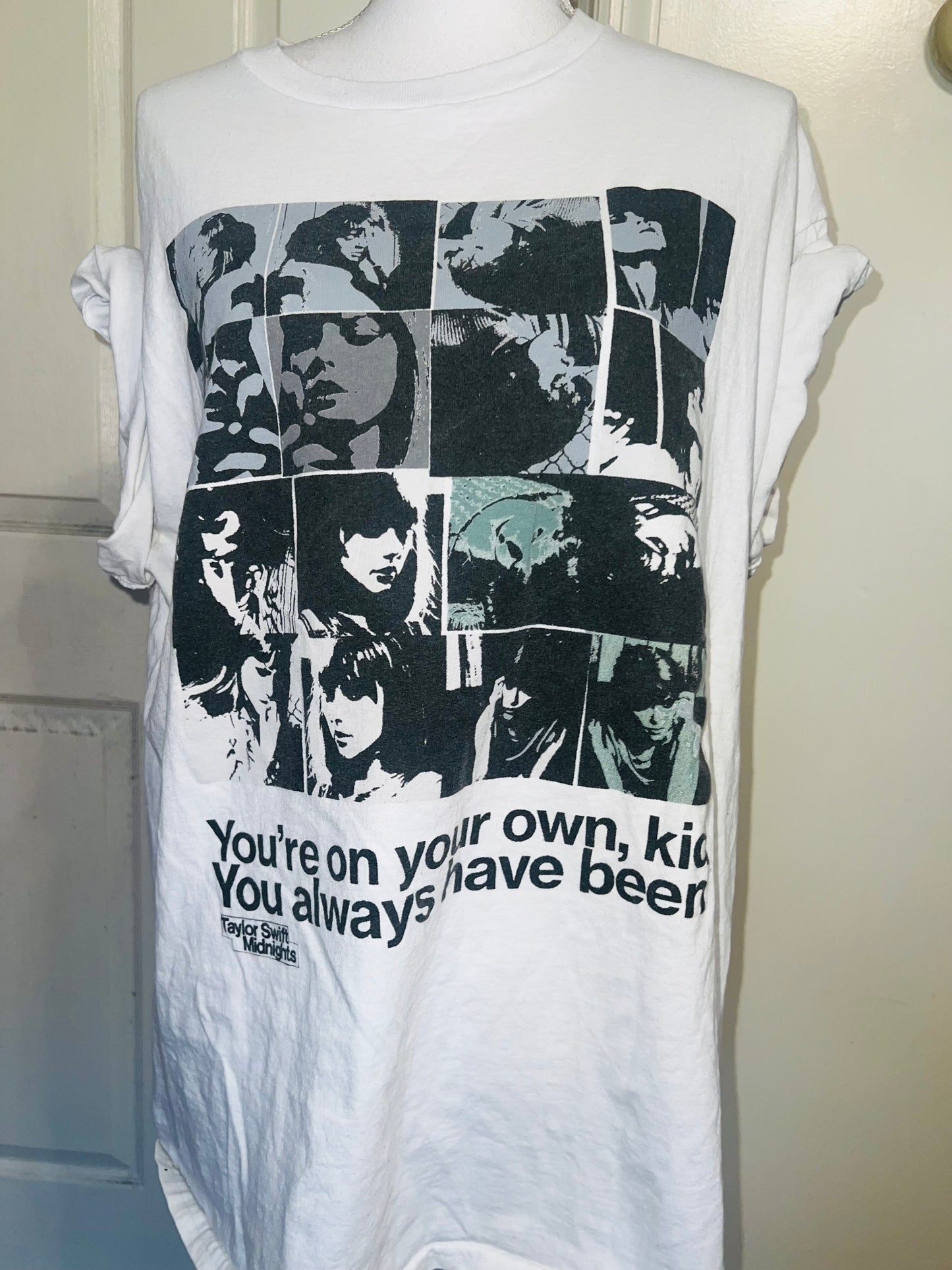 Taylor Swift Oversized Distressed Tee