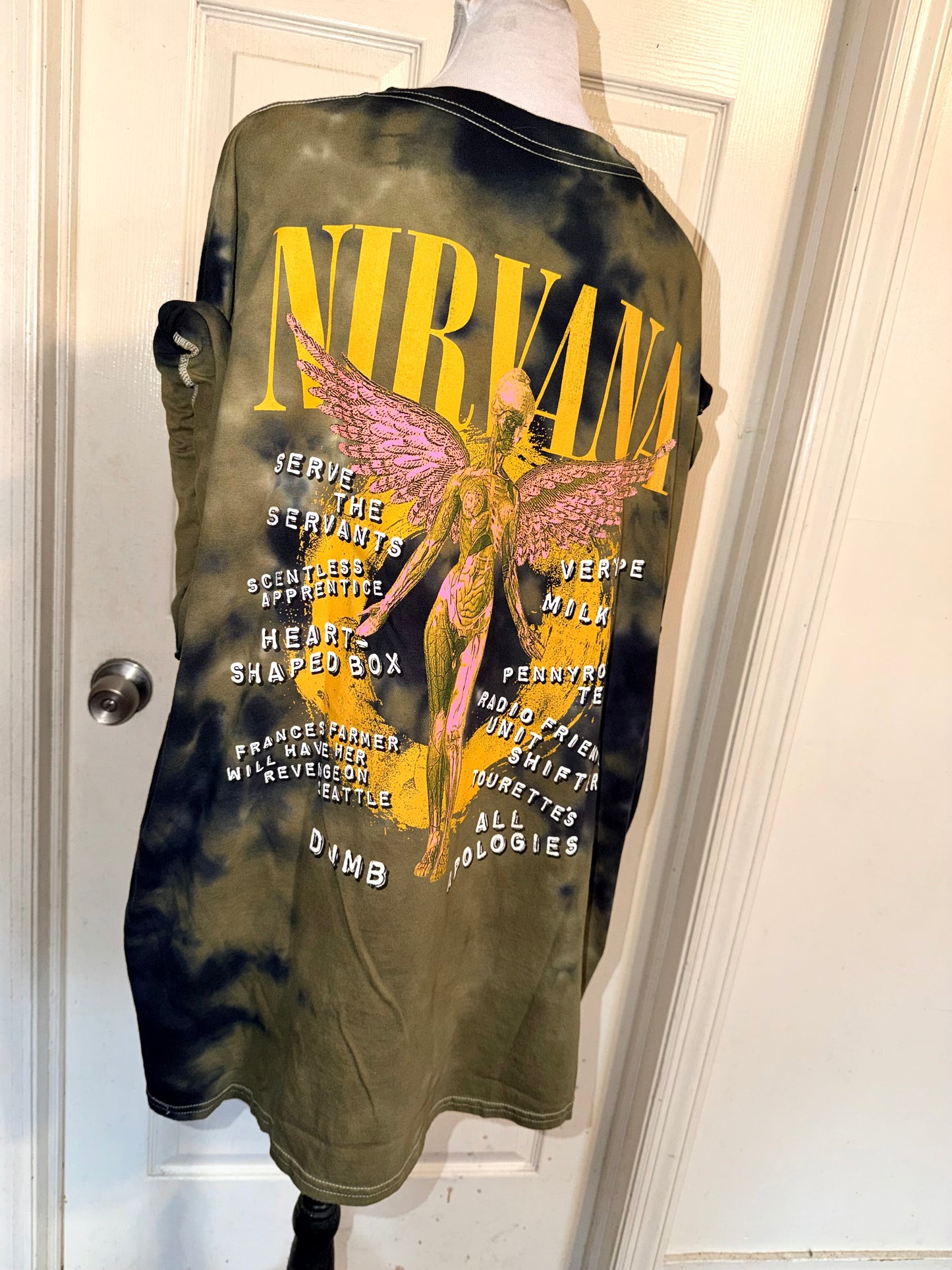Nirvana Double Sided Oversized Tee