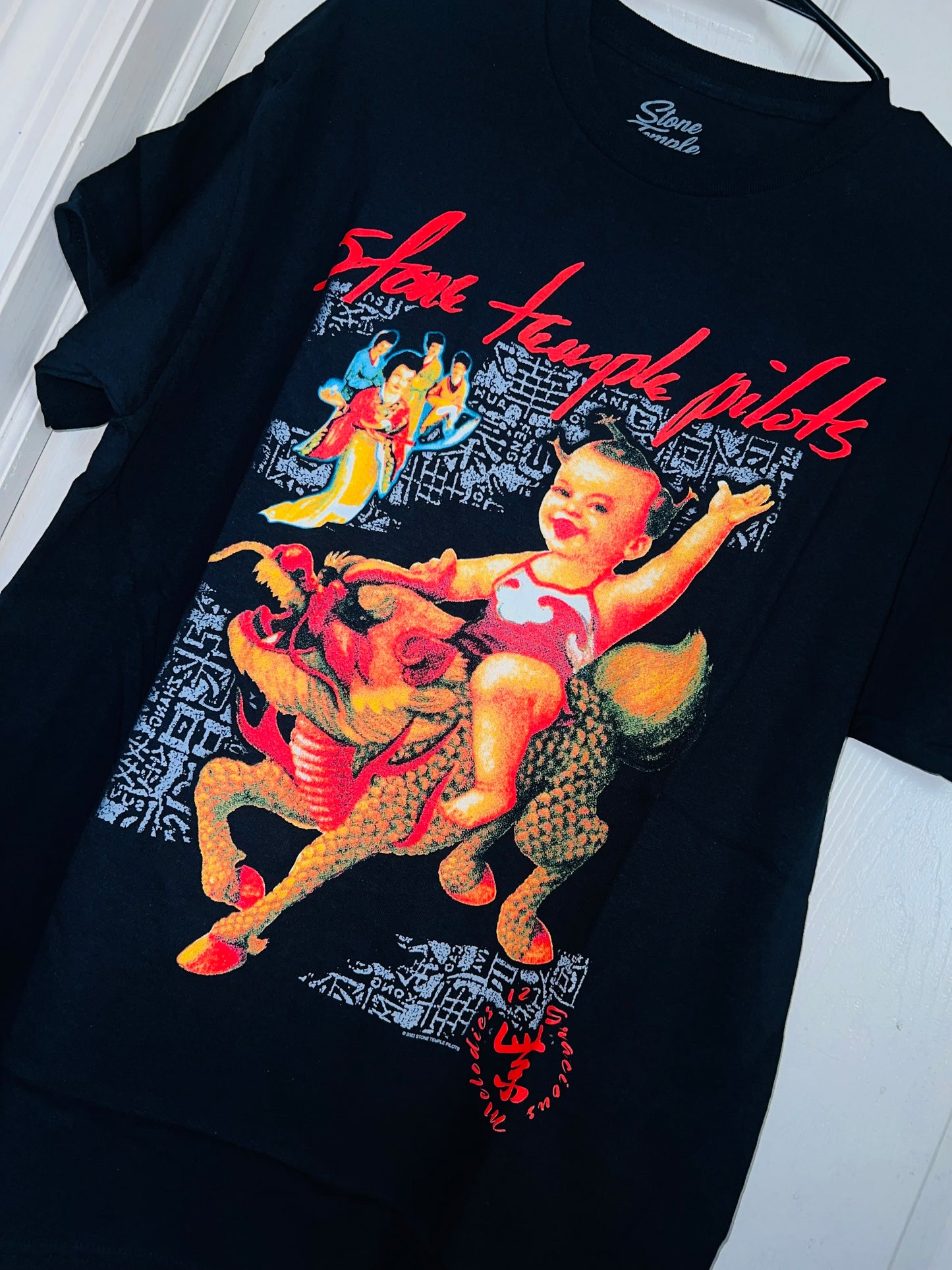 Stone Temple Pilots Oversized Distressed Tee