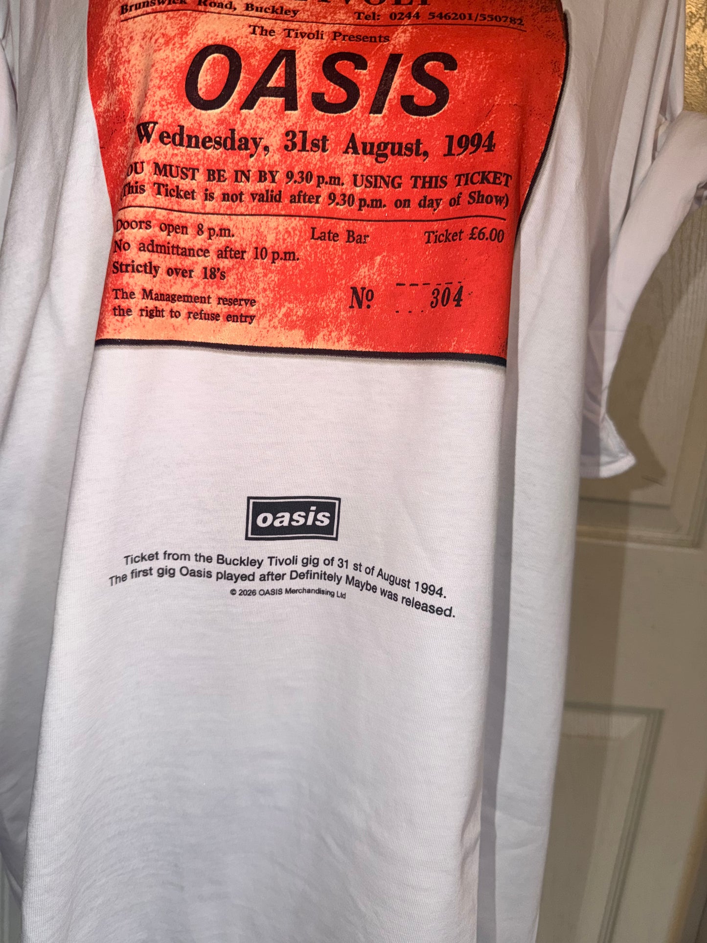 Oasis Oversized Distressed Tee