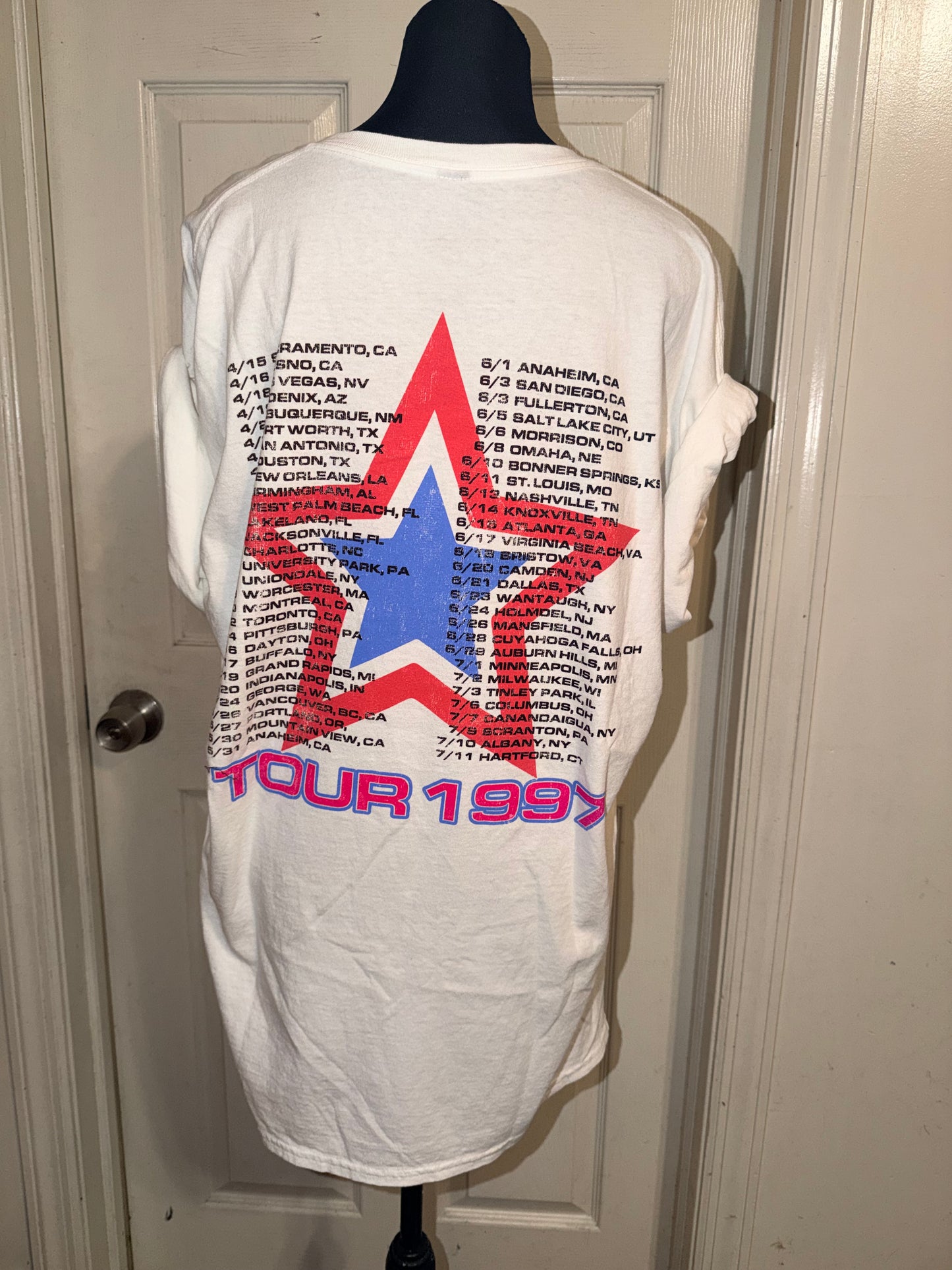 No Doubt Double Sided Oversized Tee