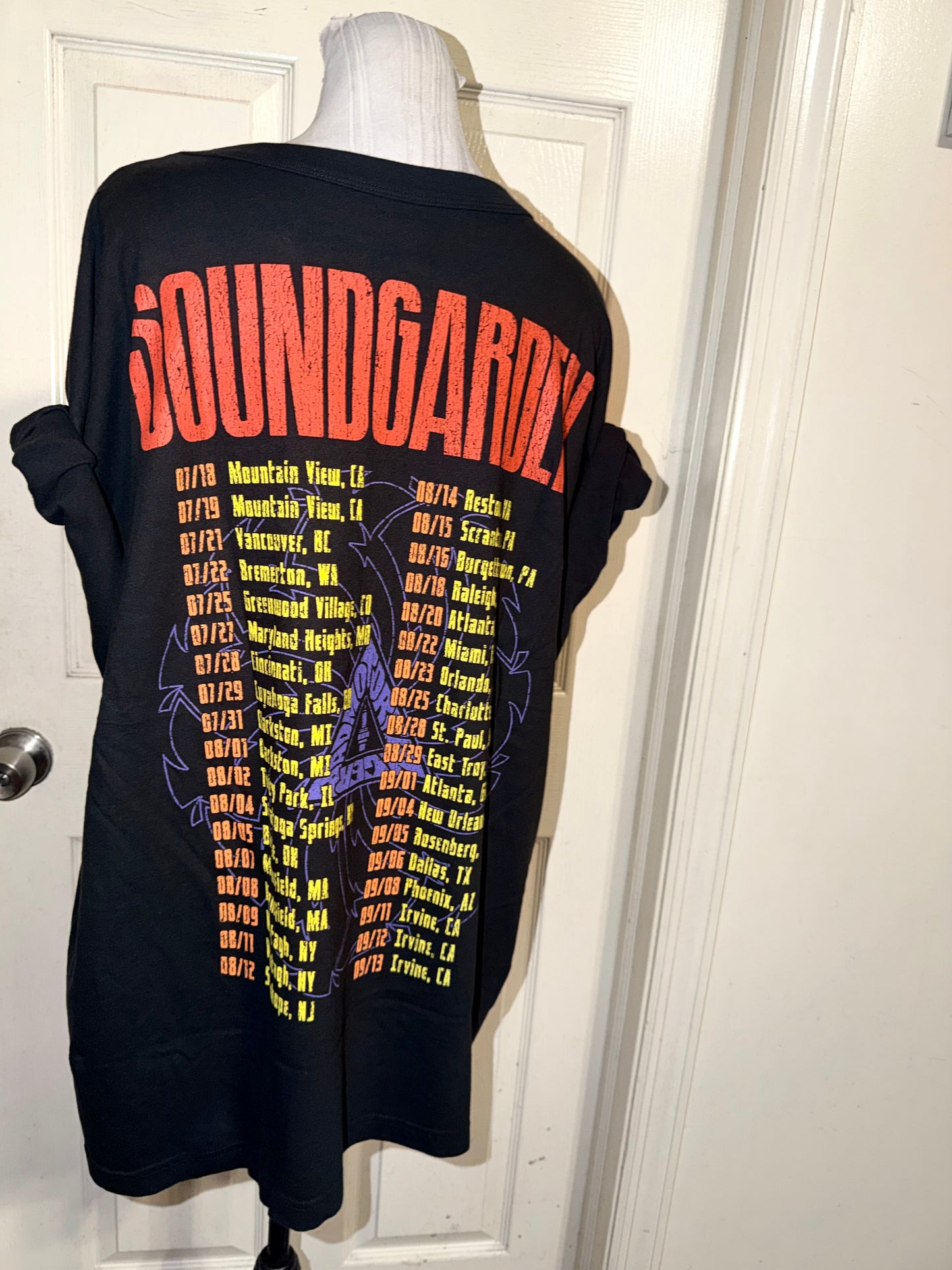 Soundgarden Double Sided Oversized Tee