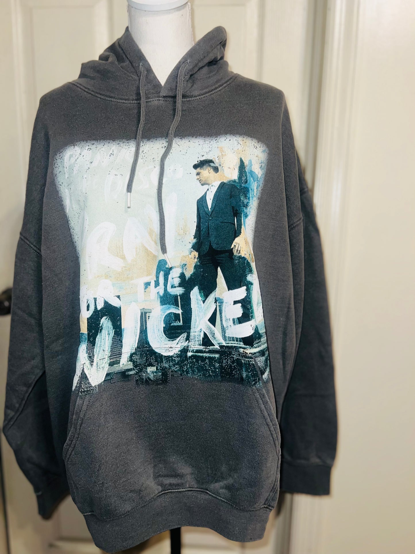 Panic! At The Disco Oversized Distressed Sweatshirt