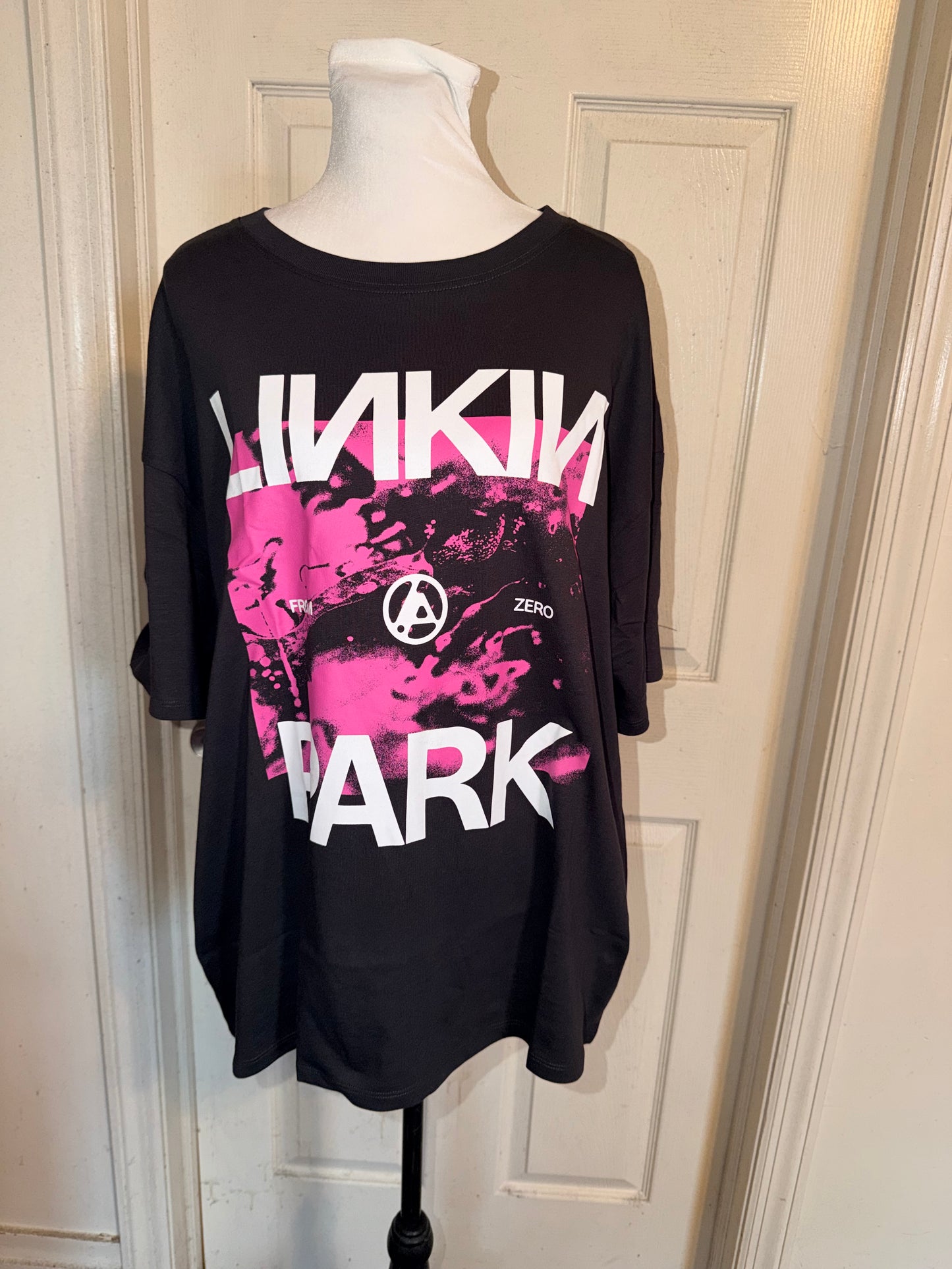 Linkin Park Oversized Distressed Tee