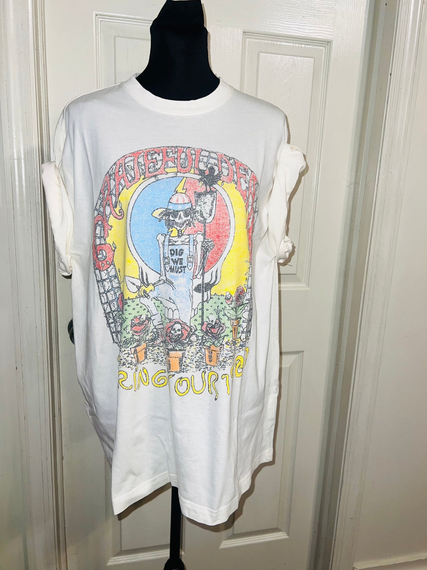 Grateful Dead Oversized Distressed Tee