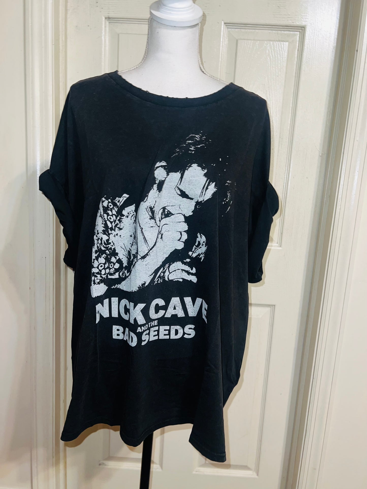 Nick Cave & The Bad Seeds Oversized Distressed Tee