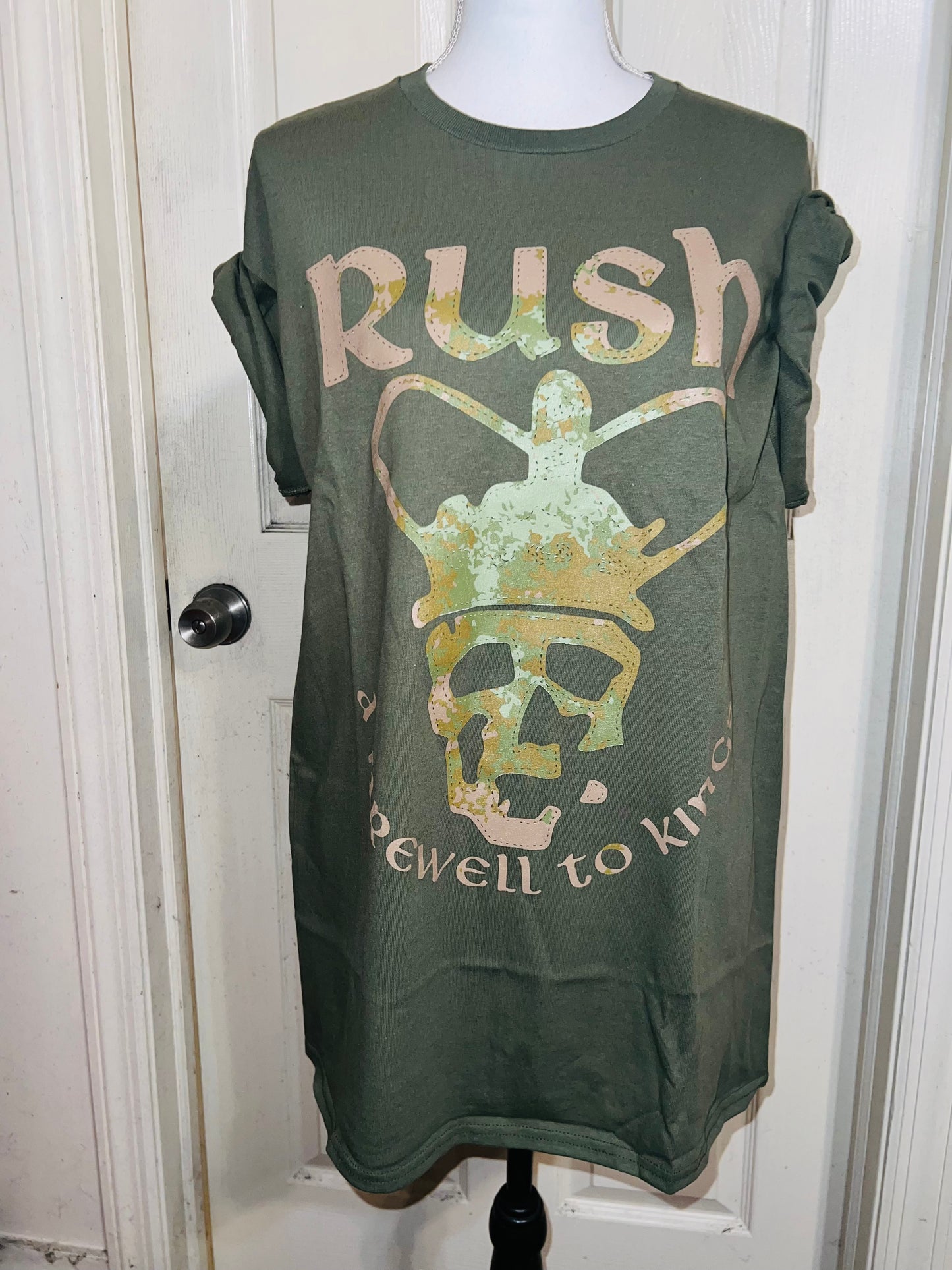 Rush Oversized Distressed T-Shirt