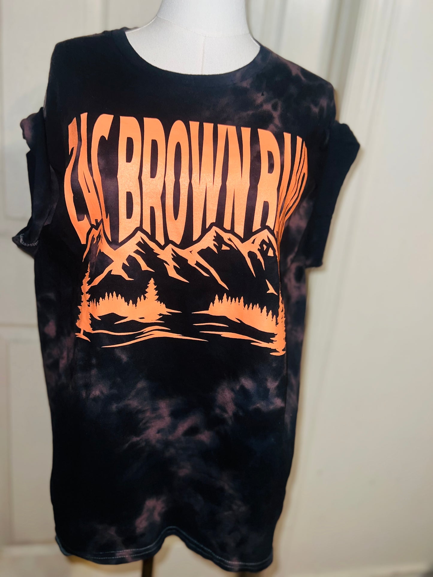 Zac Brown Band Oversized Distressed Tee