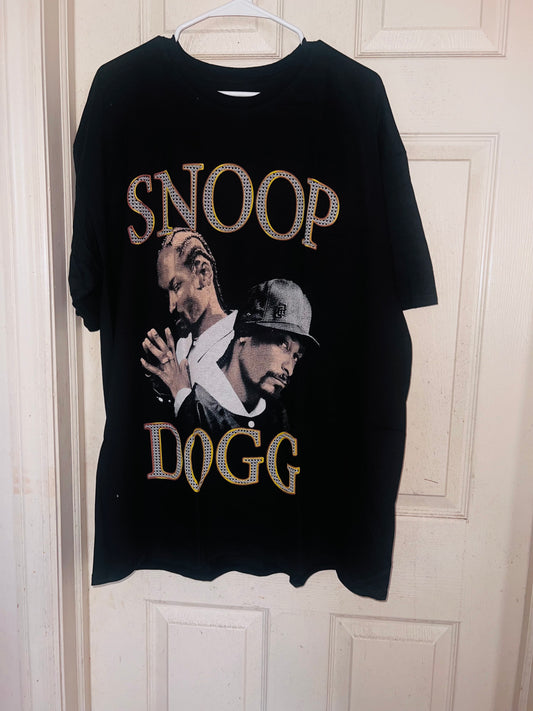 Snoop Dogg Oversized Distressed Tee