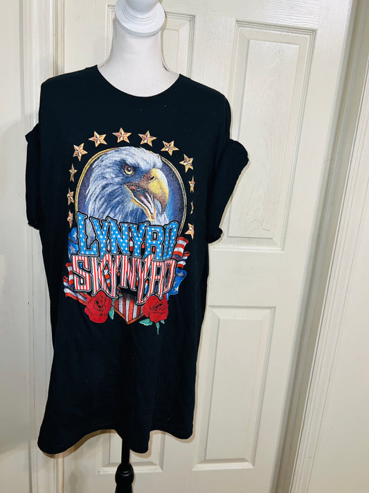 Lynryd Skynyrd Distressed Oversized Tee