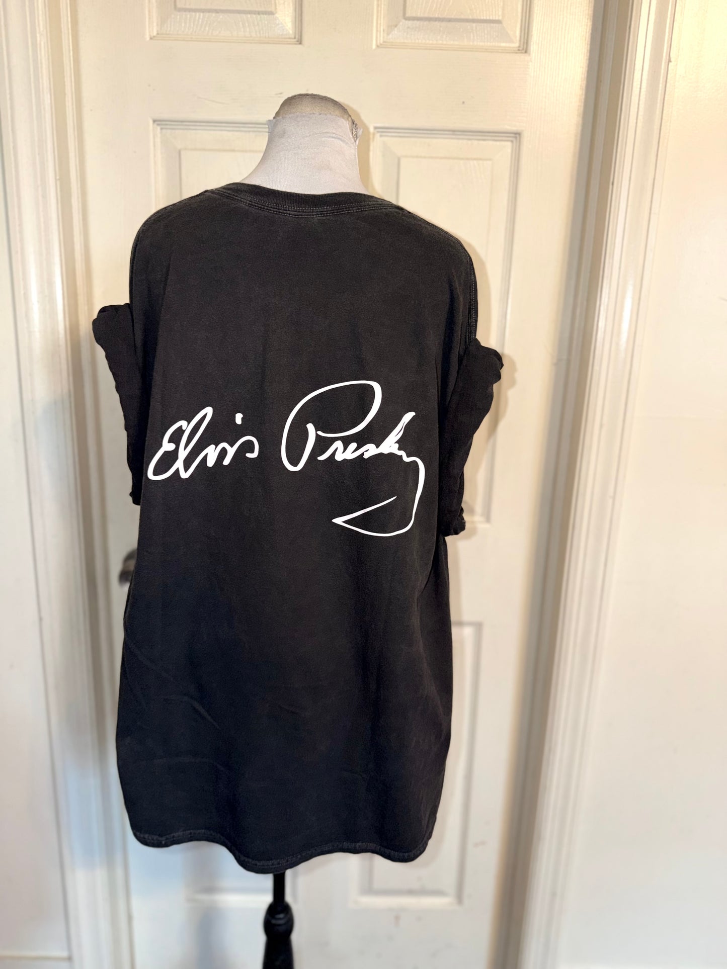 Elvis Presley Double Sided Oversized Tee