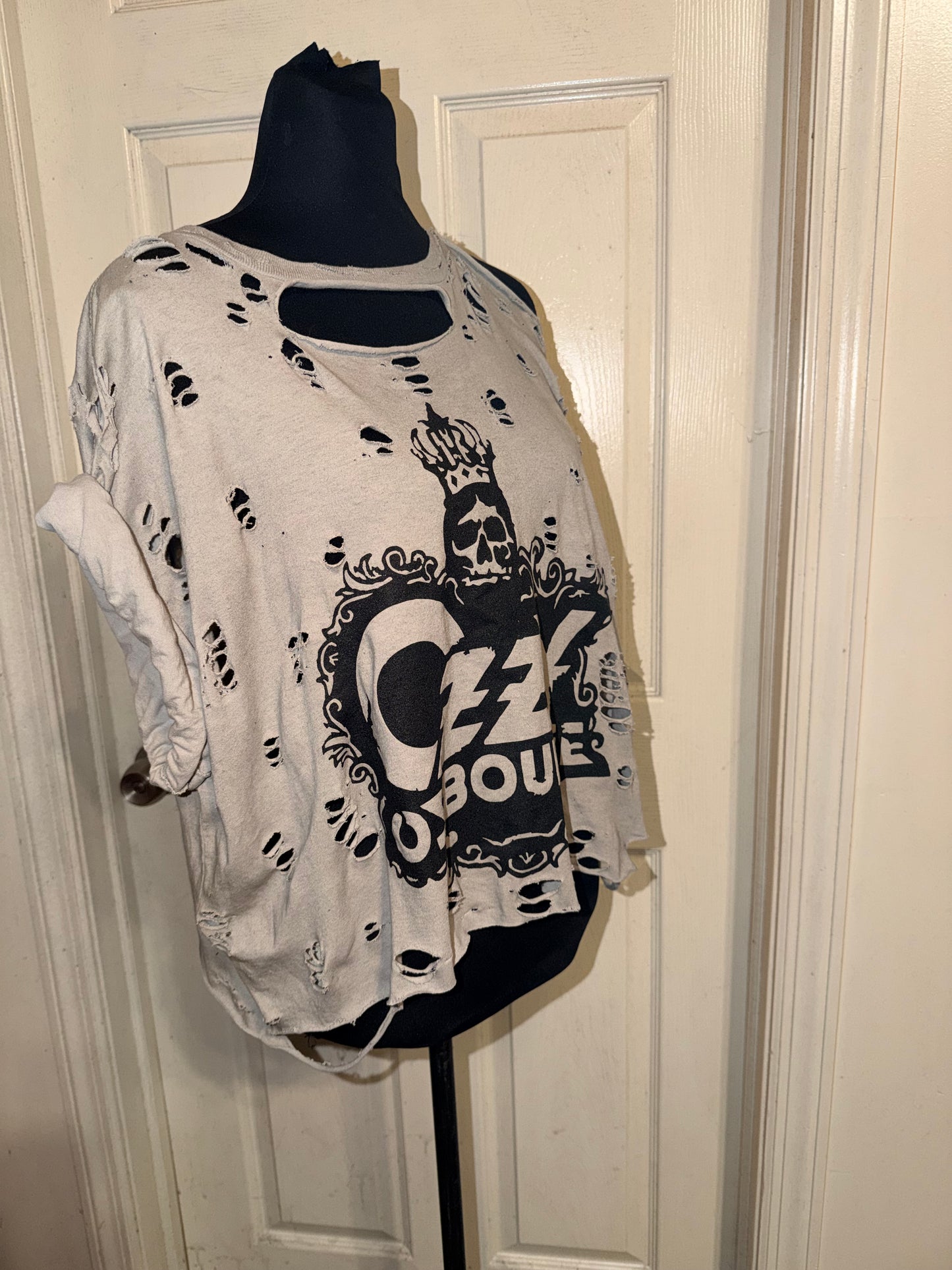 Ozzy Osbourne Oversized Distressed Tee (As Is)