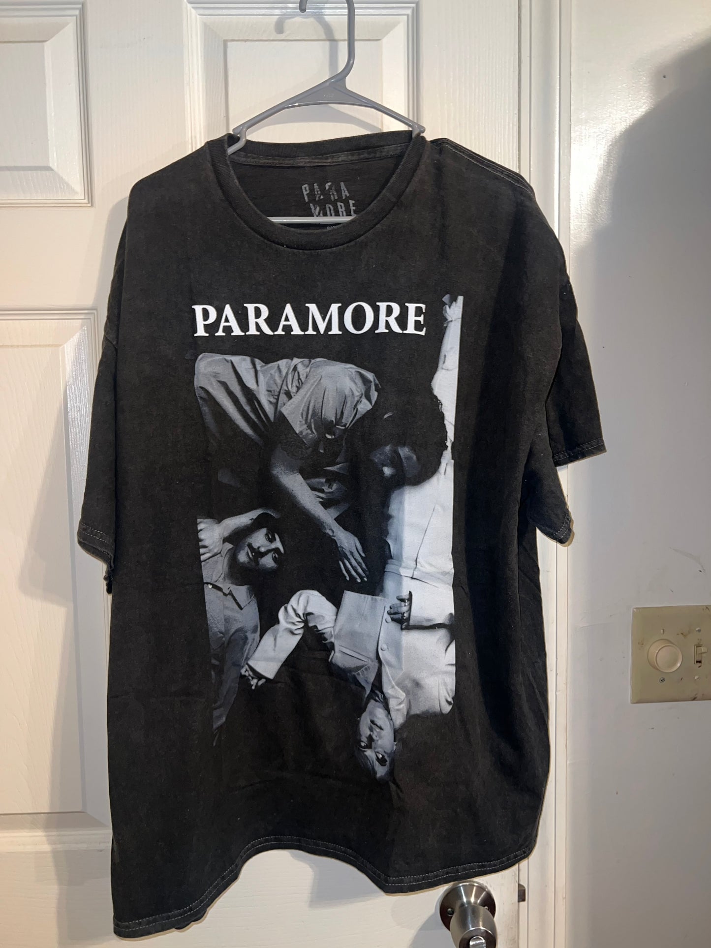 Paramore Oversized Distressed Tee