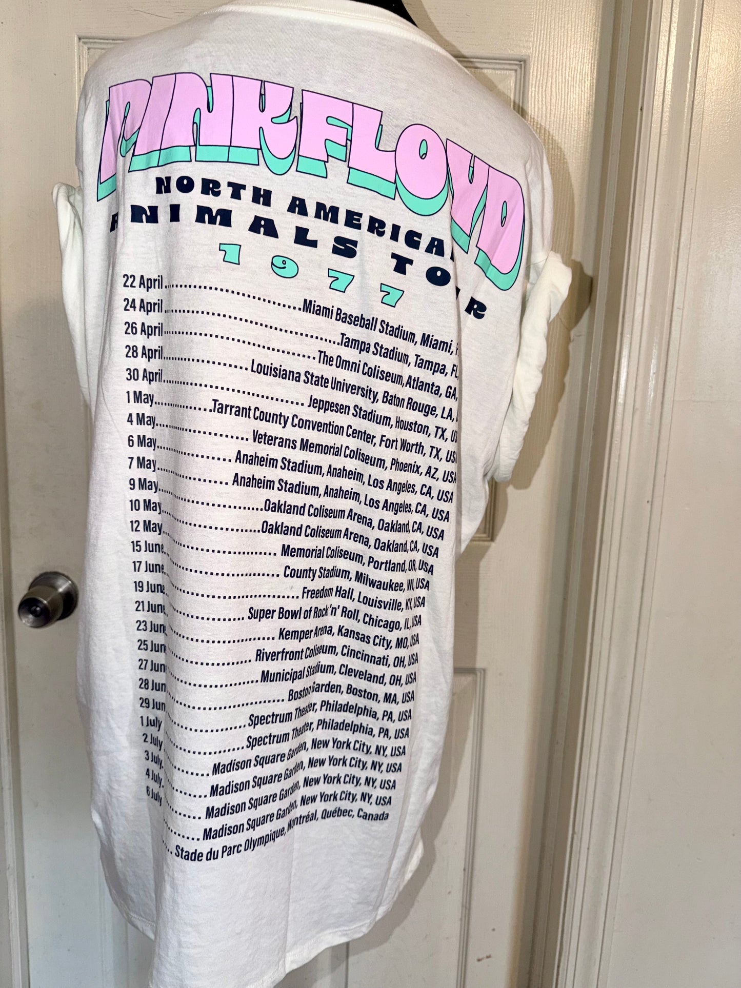 Pink Floyd Double Sided Oversized Tee