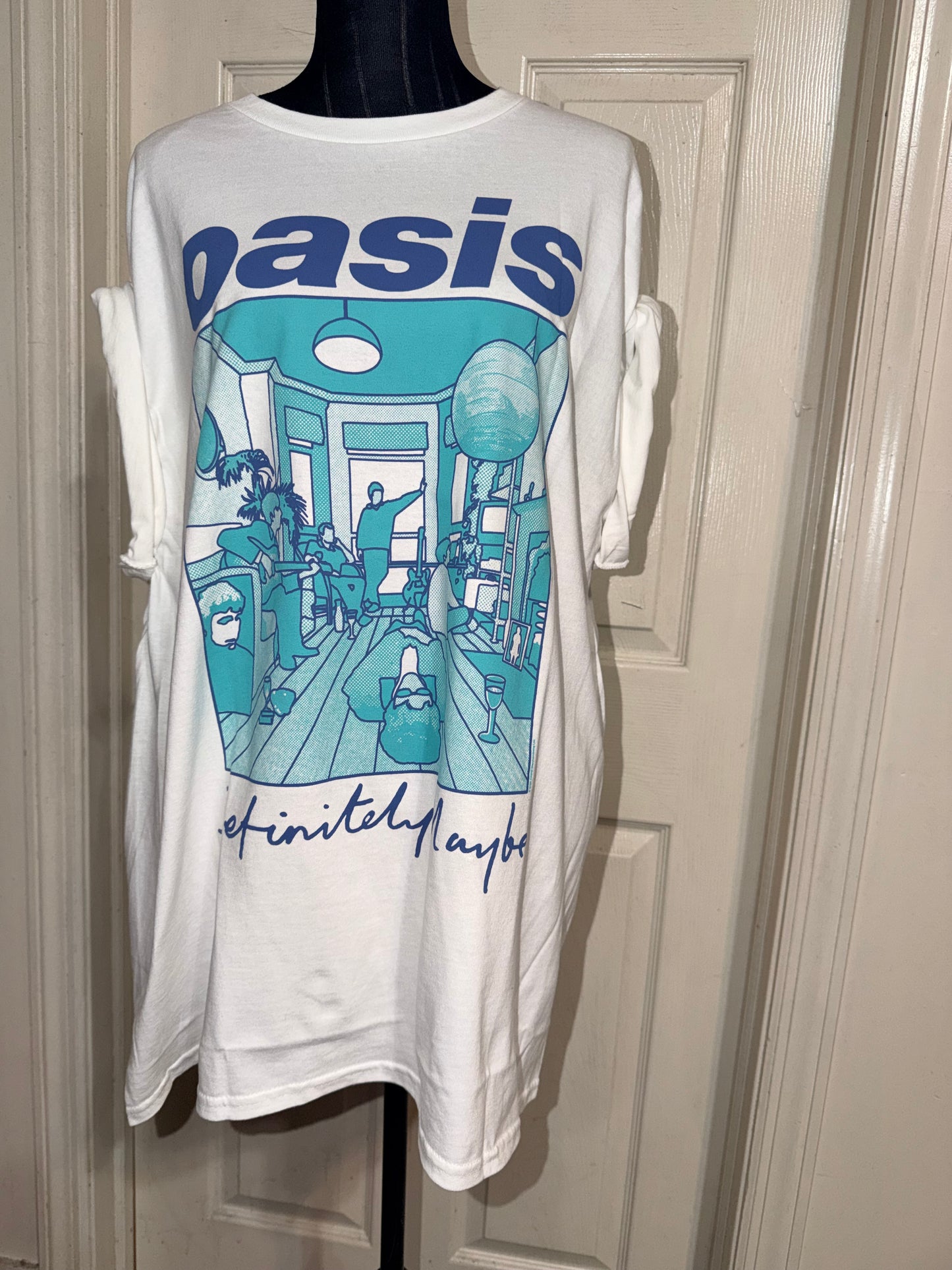 Oasis Oversized Distressed Tee