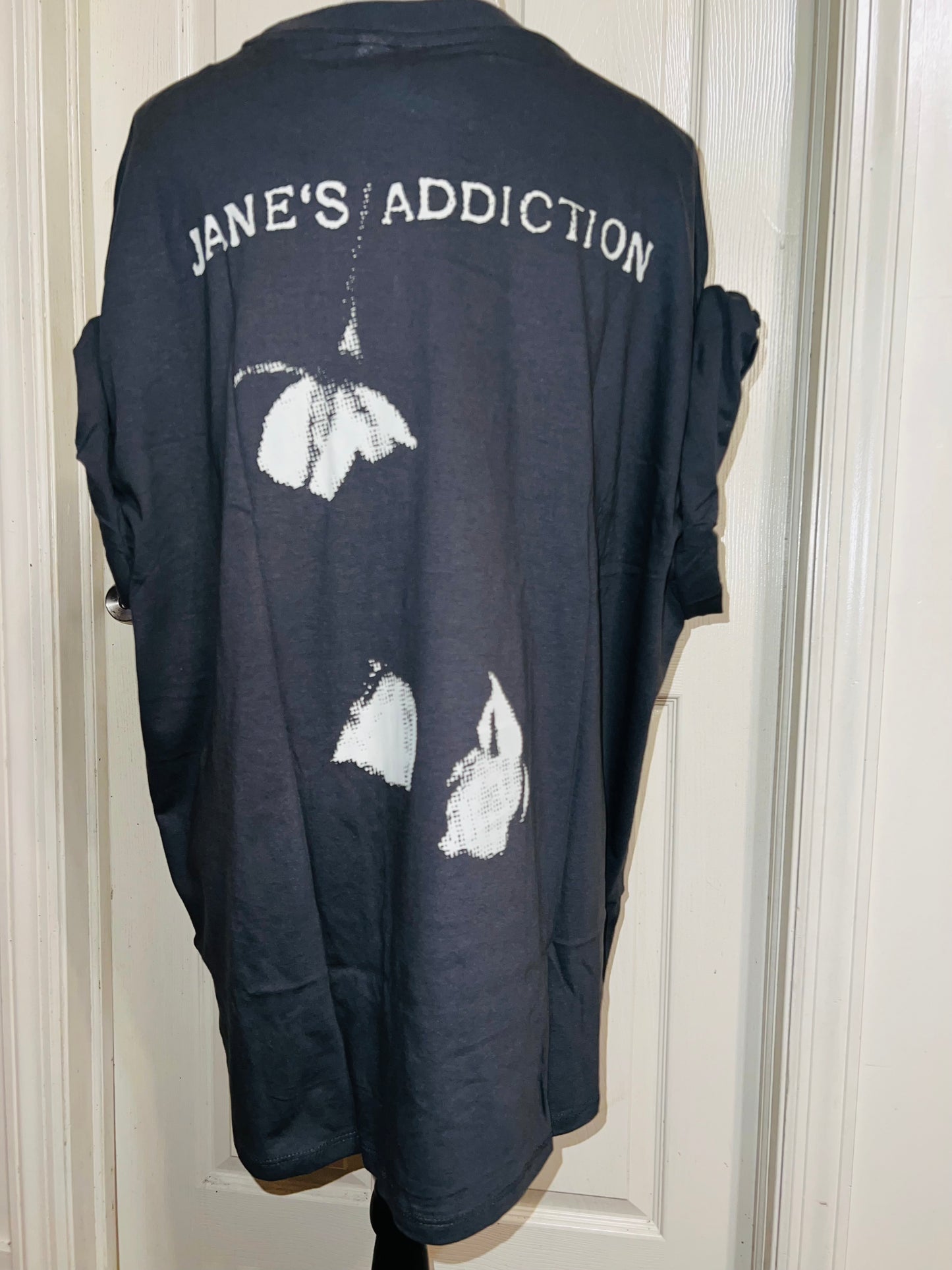 Jane’s Addiction Double Sided Oversized Distressed Tee