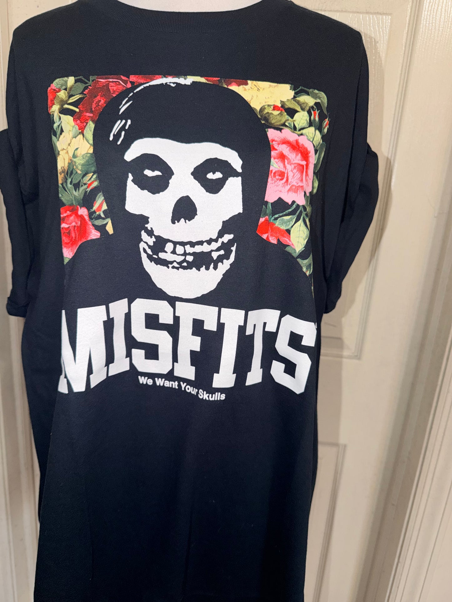 The Misfits Oversized Distressed Tee