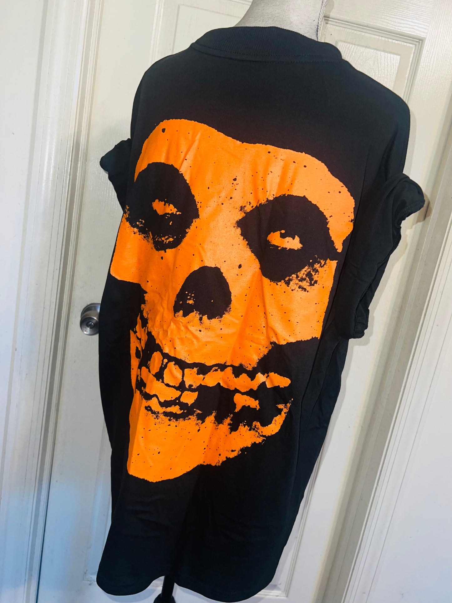 Misfits Double Sided Oversized Distressed Tee