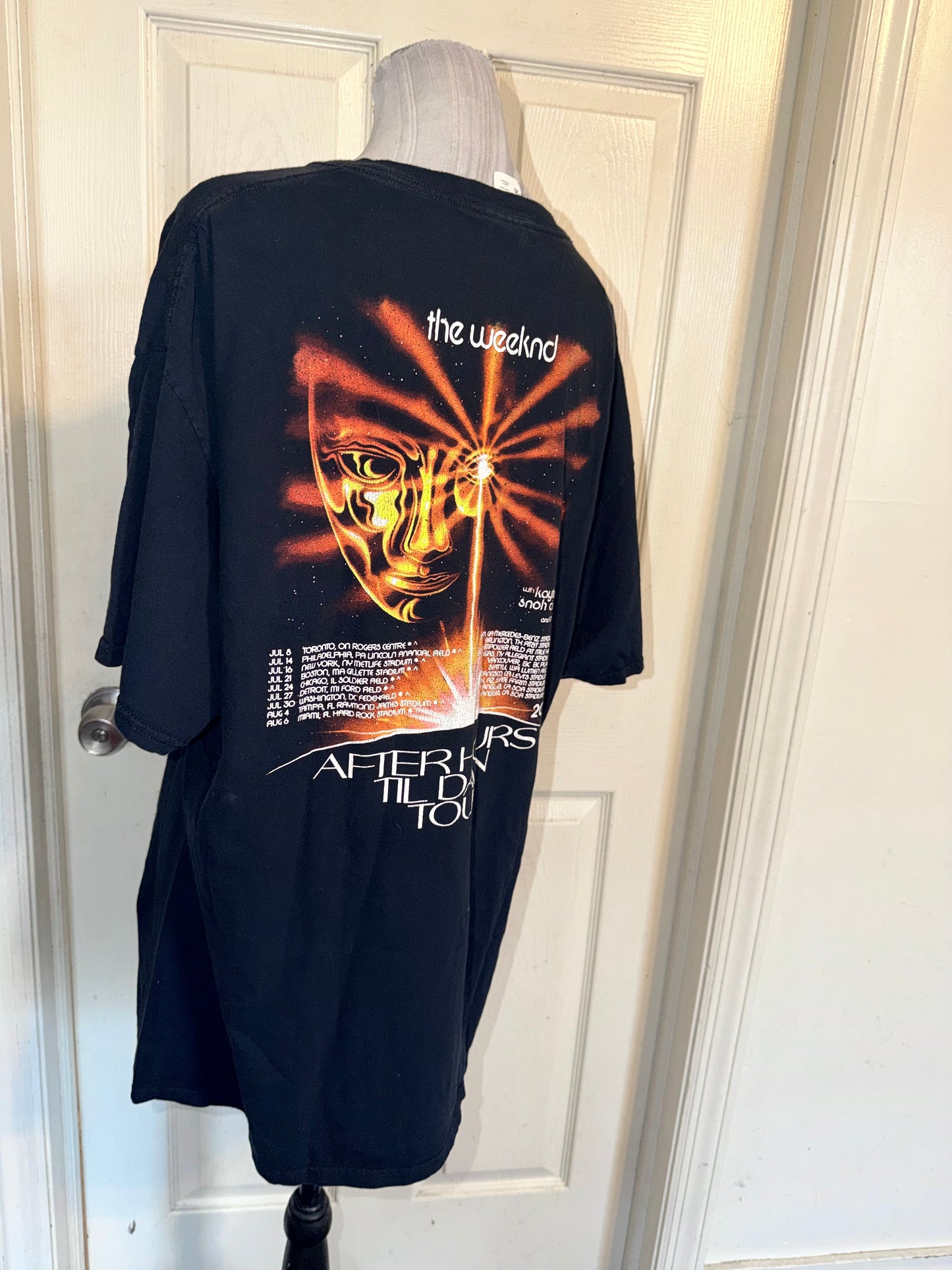 The Weeknd Double Sided Oversized Tee